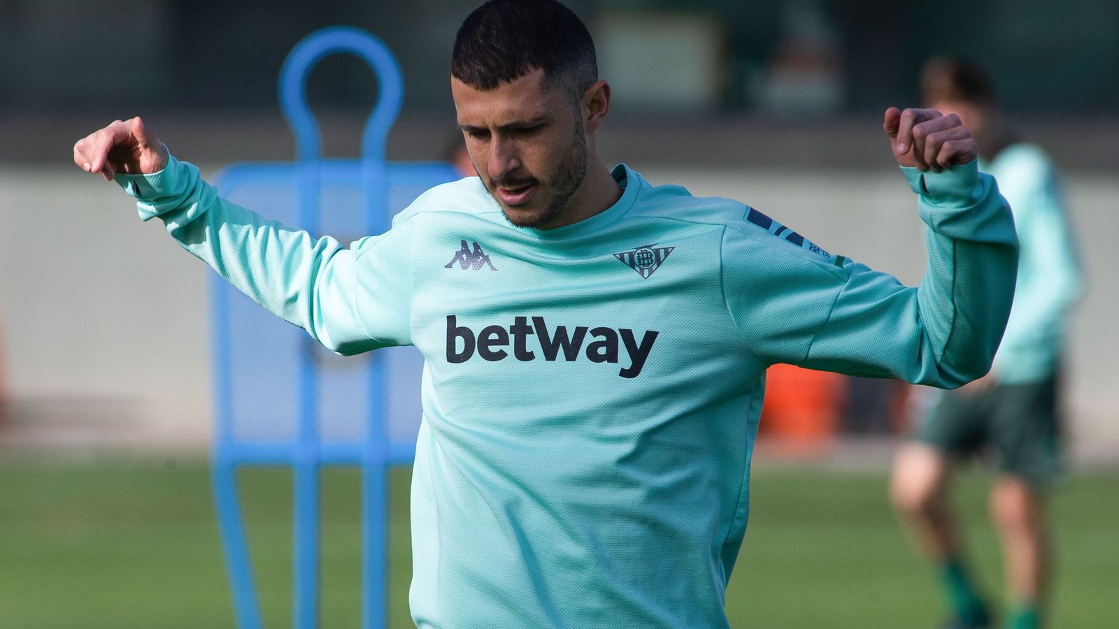 Guido Rodríguez, en un entrenamiento.