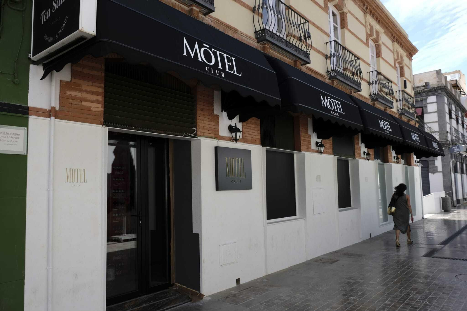 El pub La Capilla, recientemente bautizado como Motel Club.