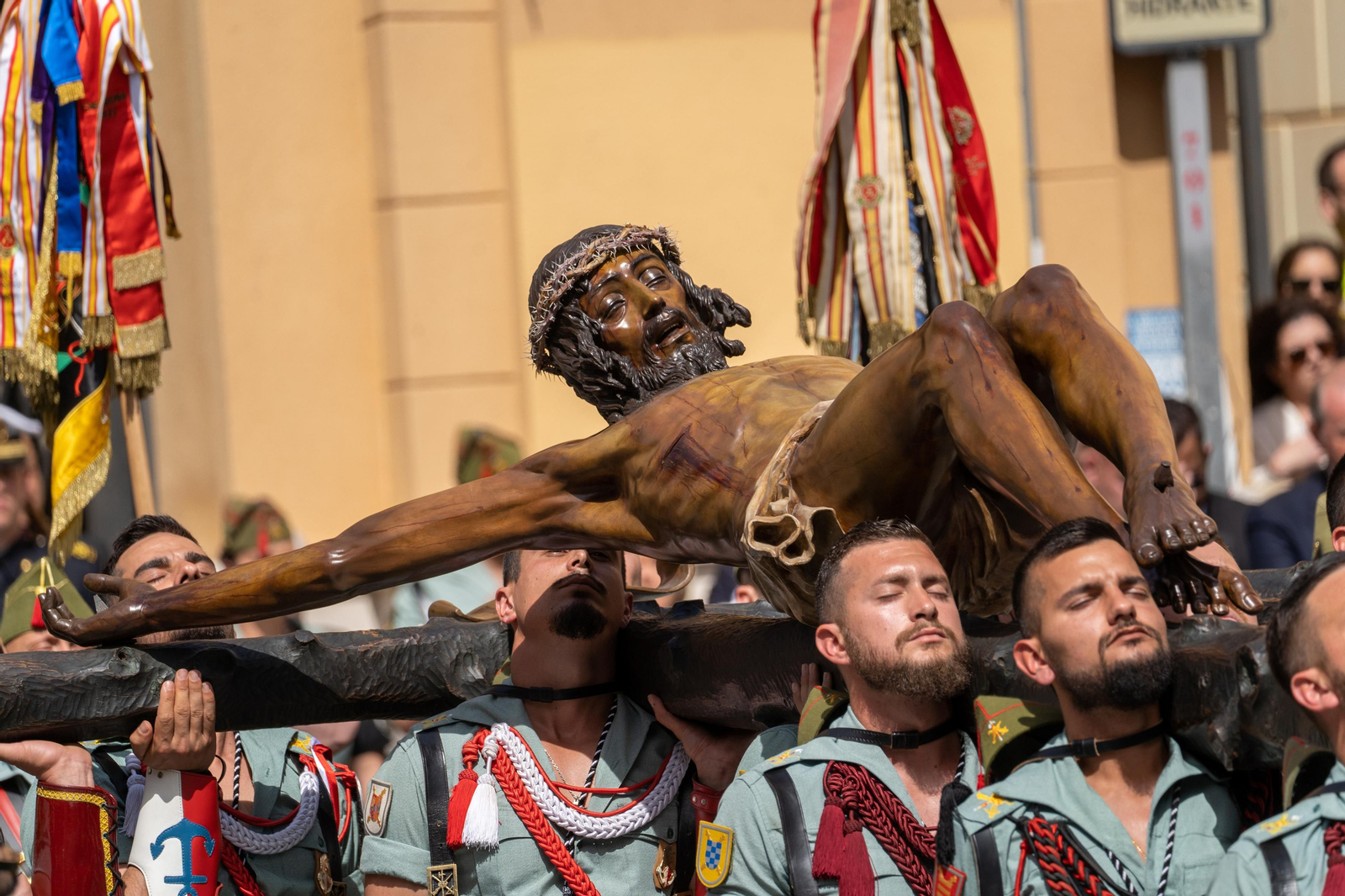 Las fotos de la Legión en la Semana Santa de Málaga 2023 Las fotos de la Legión en la Semana Santa de Málaga 2023