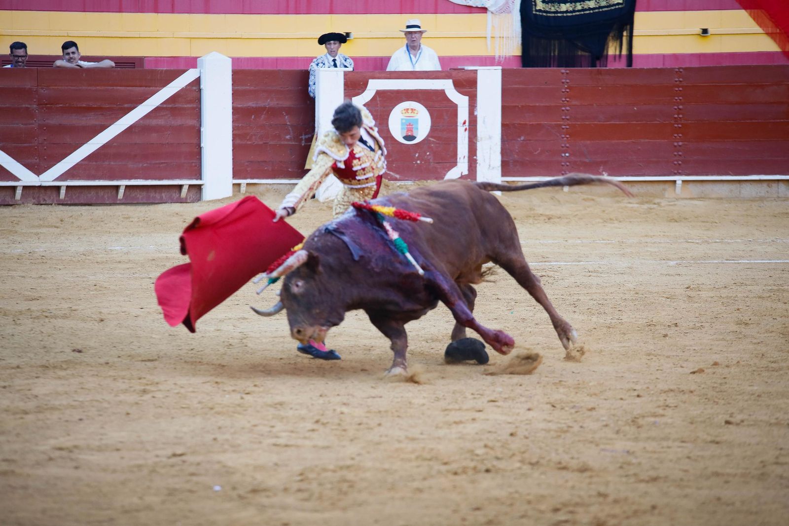 Corrida de toros en Roquetas, en imágenes