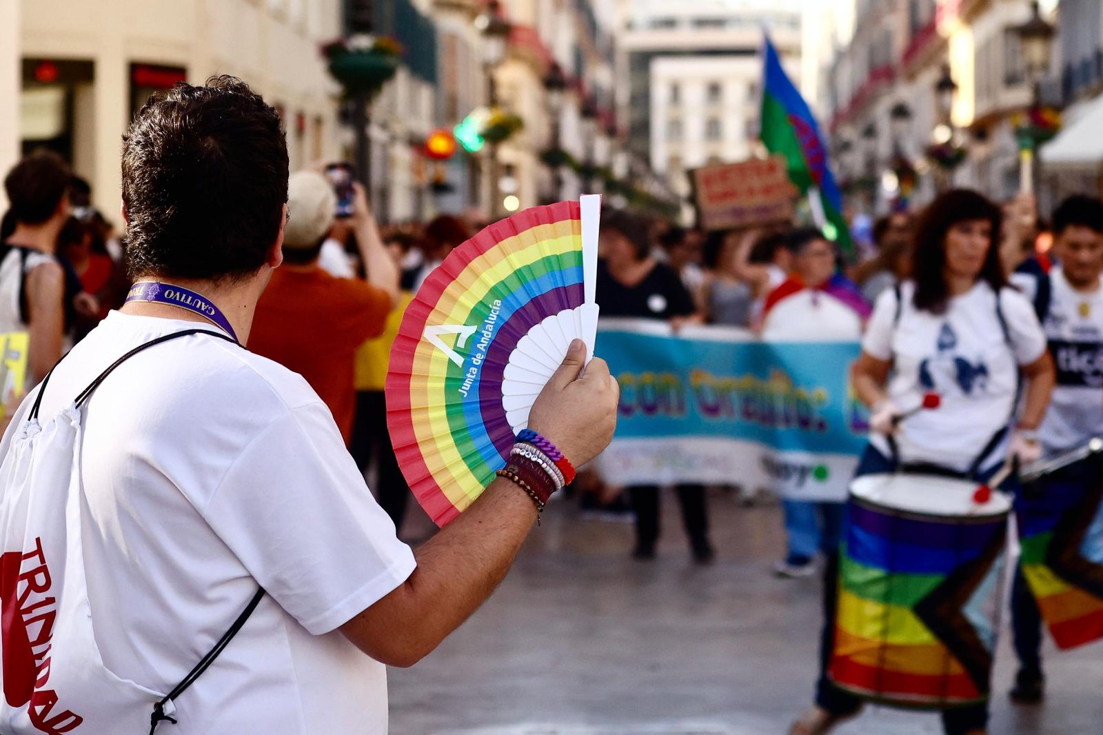 La manifestación en Málaga por el Día del Orgullo, en fotos