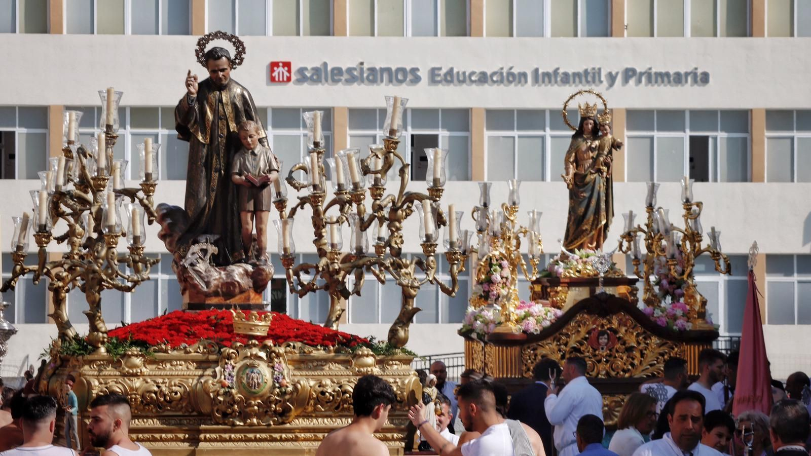 Todas las imágenes de la procesión de María Auxiliadora en Cádiz