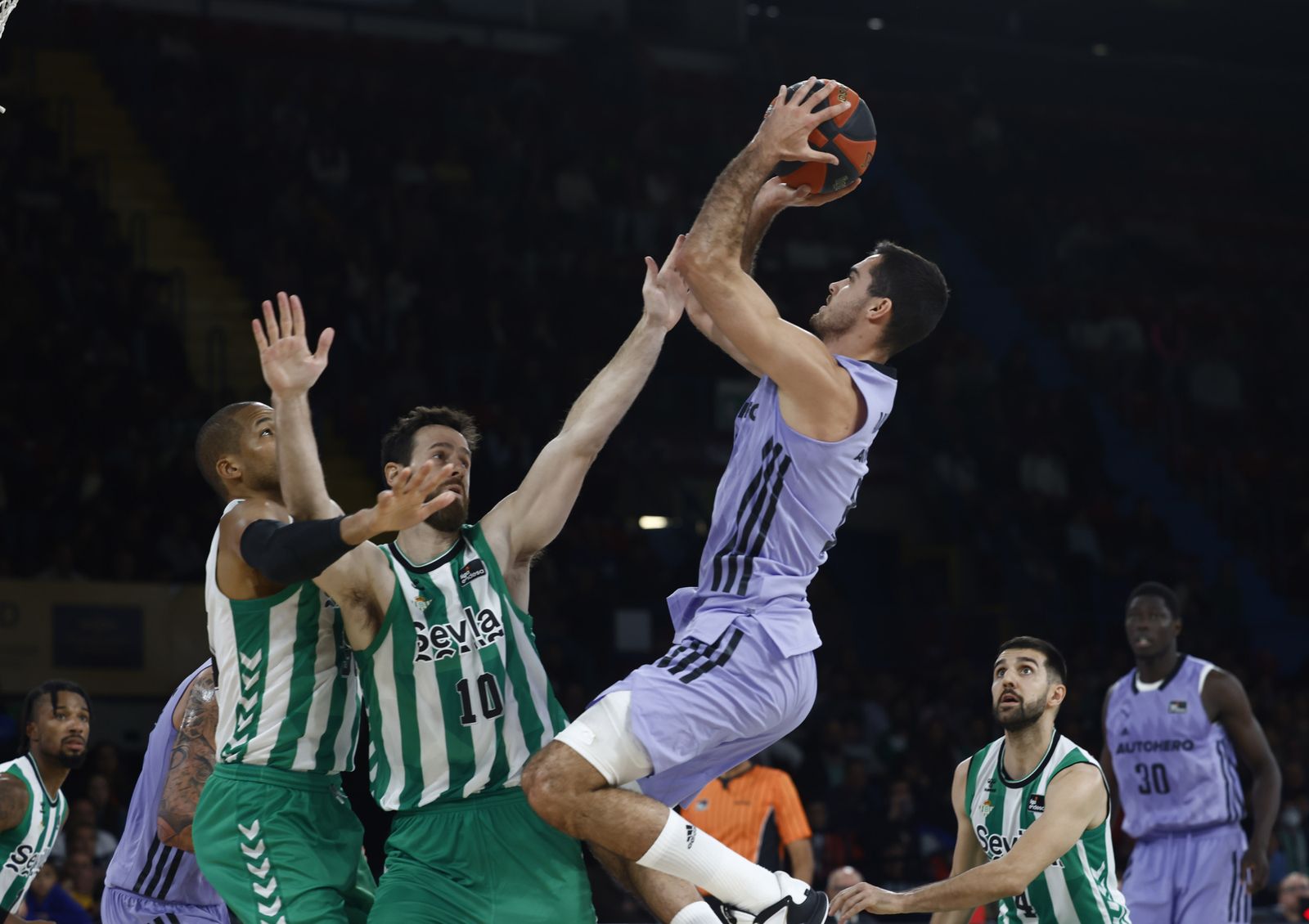 Las imágenes del Betis-Real Madrid Baloncesto