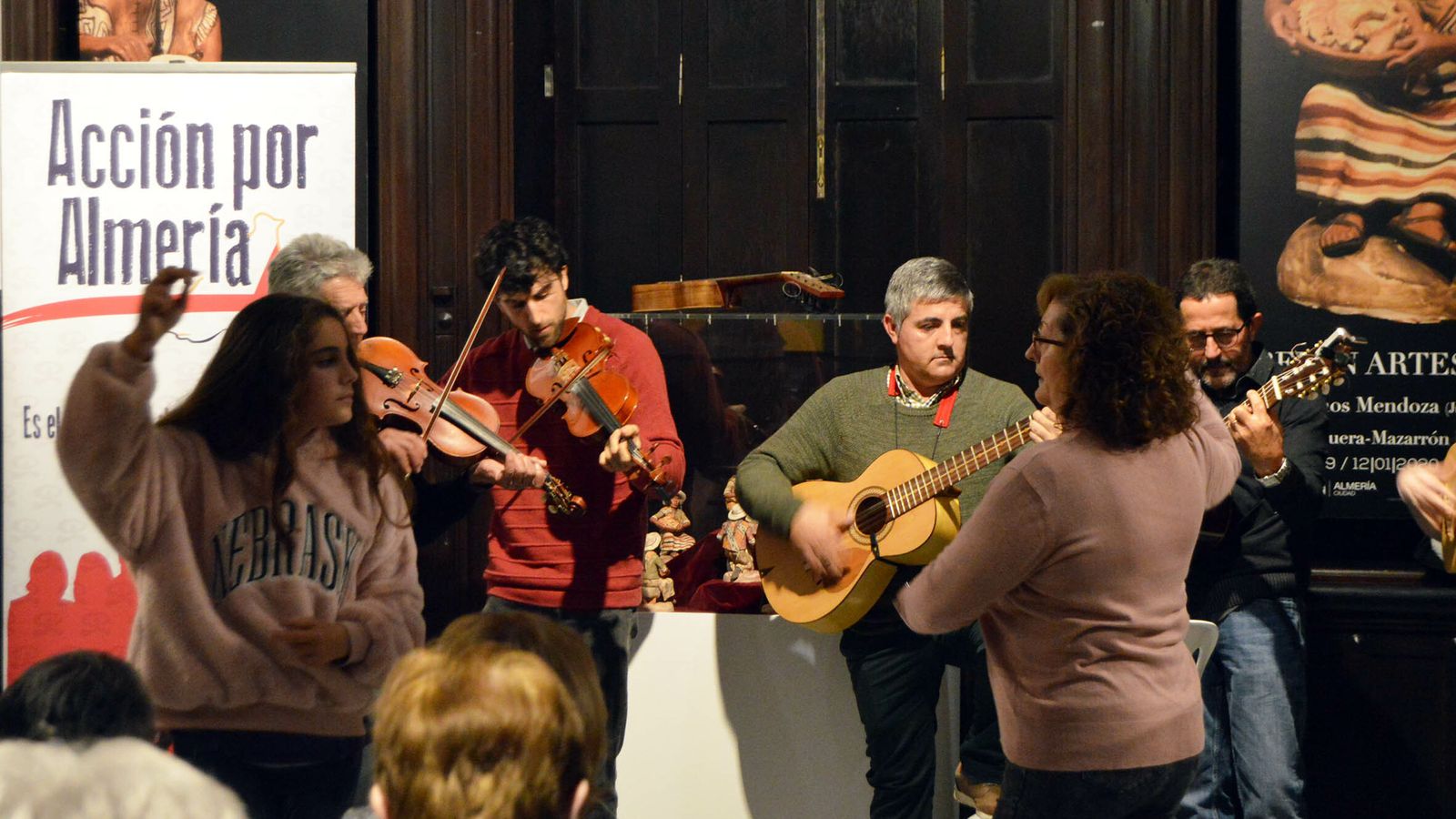 Un momento de la actuación.