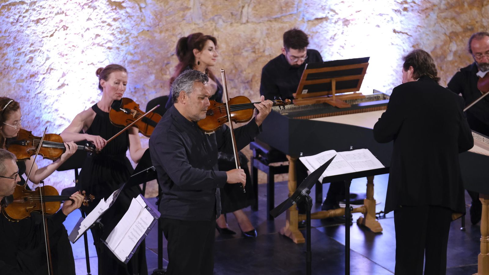 Uno de los momentos del concierto.