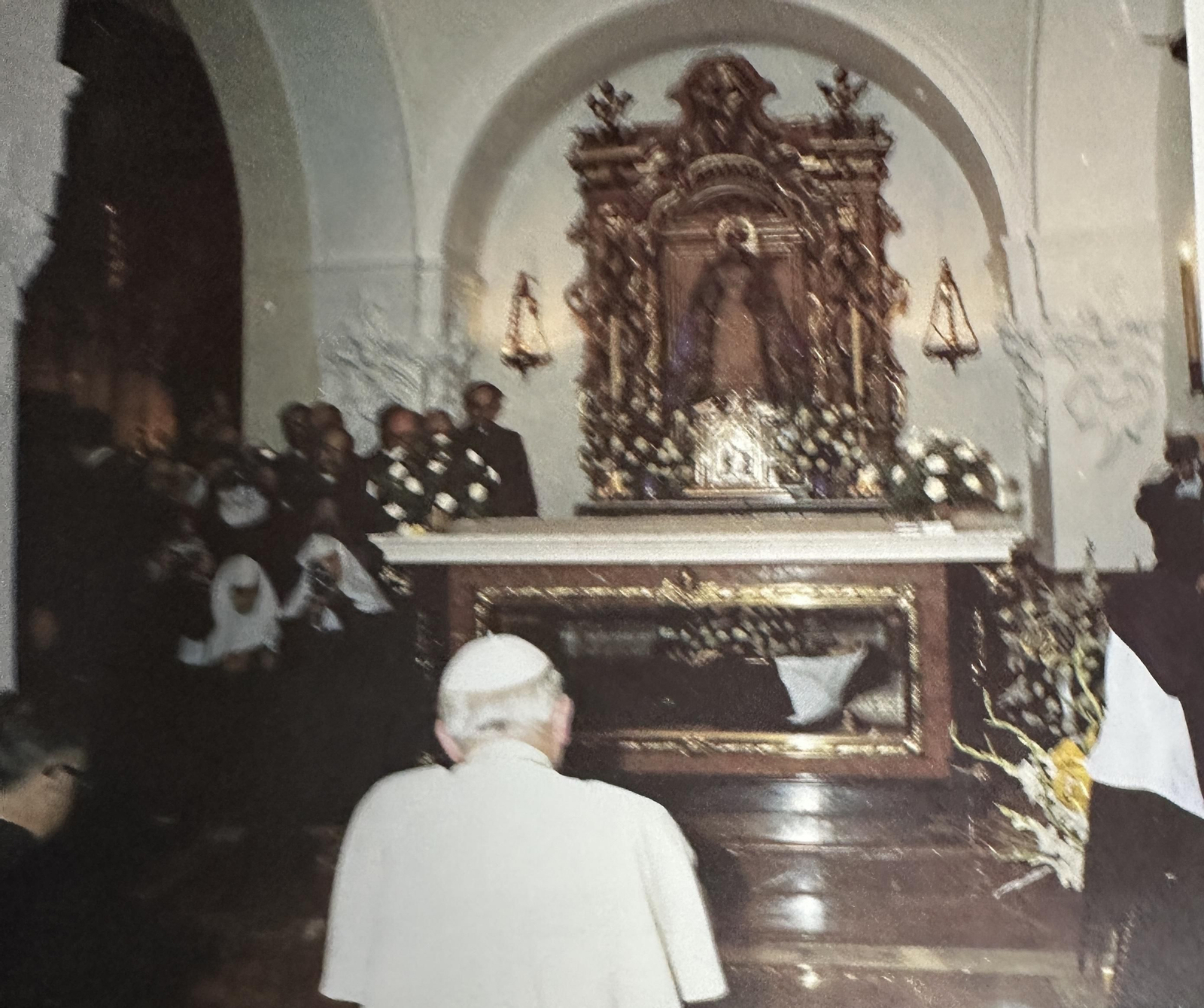 Las imágenes de la primera visita del Papa a Sevilla