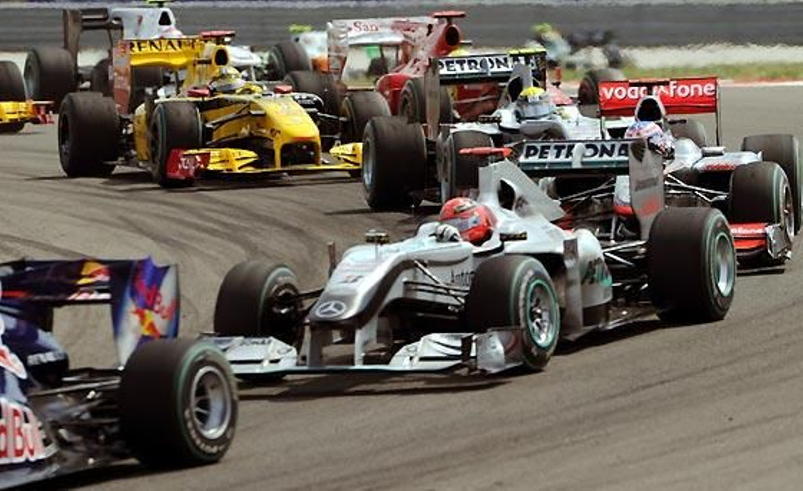 Primeras vueltas del Gran Premio de Turquía.

Foto: Reuters / Afp Photo / Efe