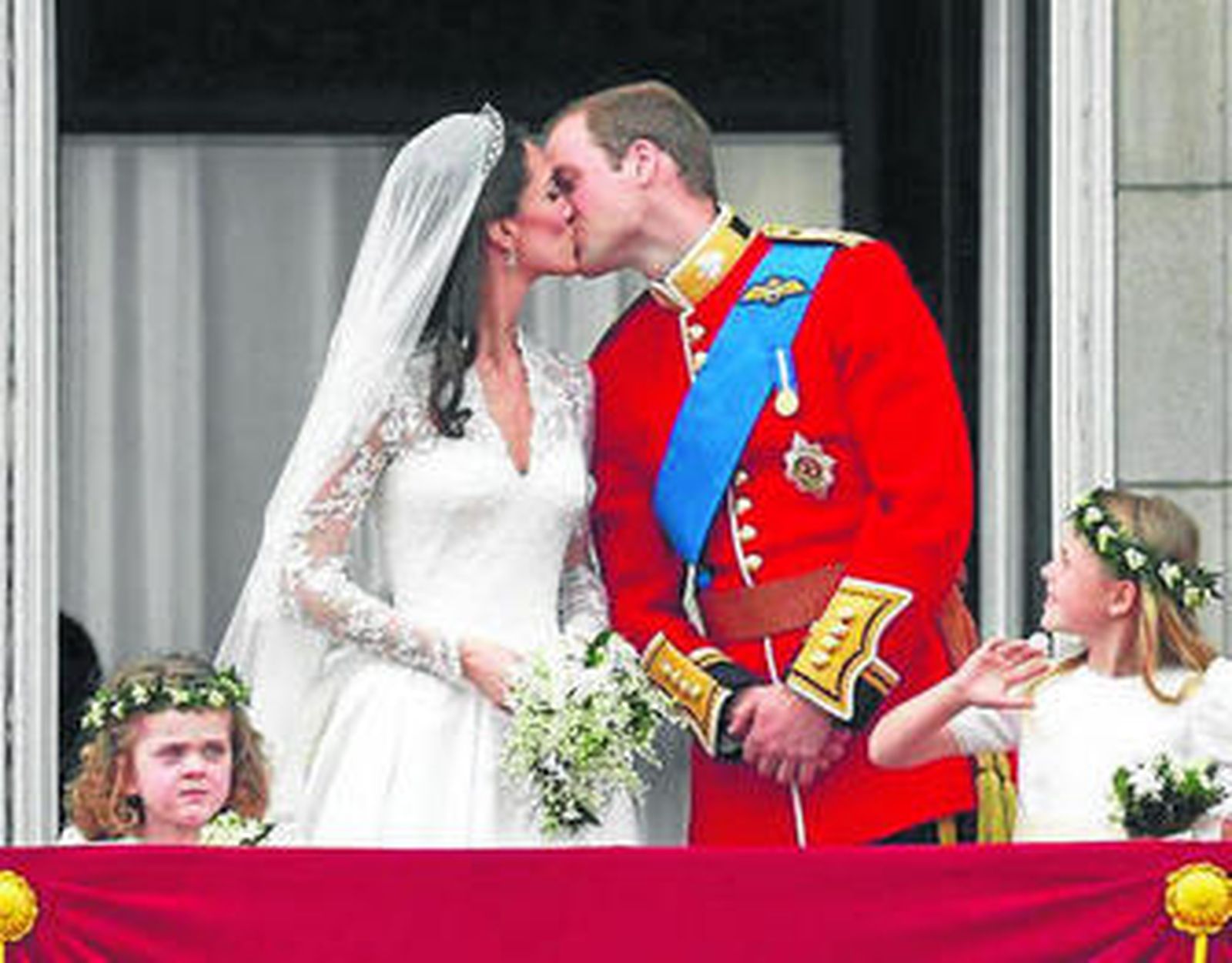 Millones de personas siguieron la boda de Guillermo y Catalina.