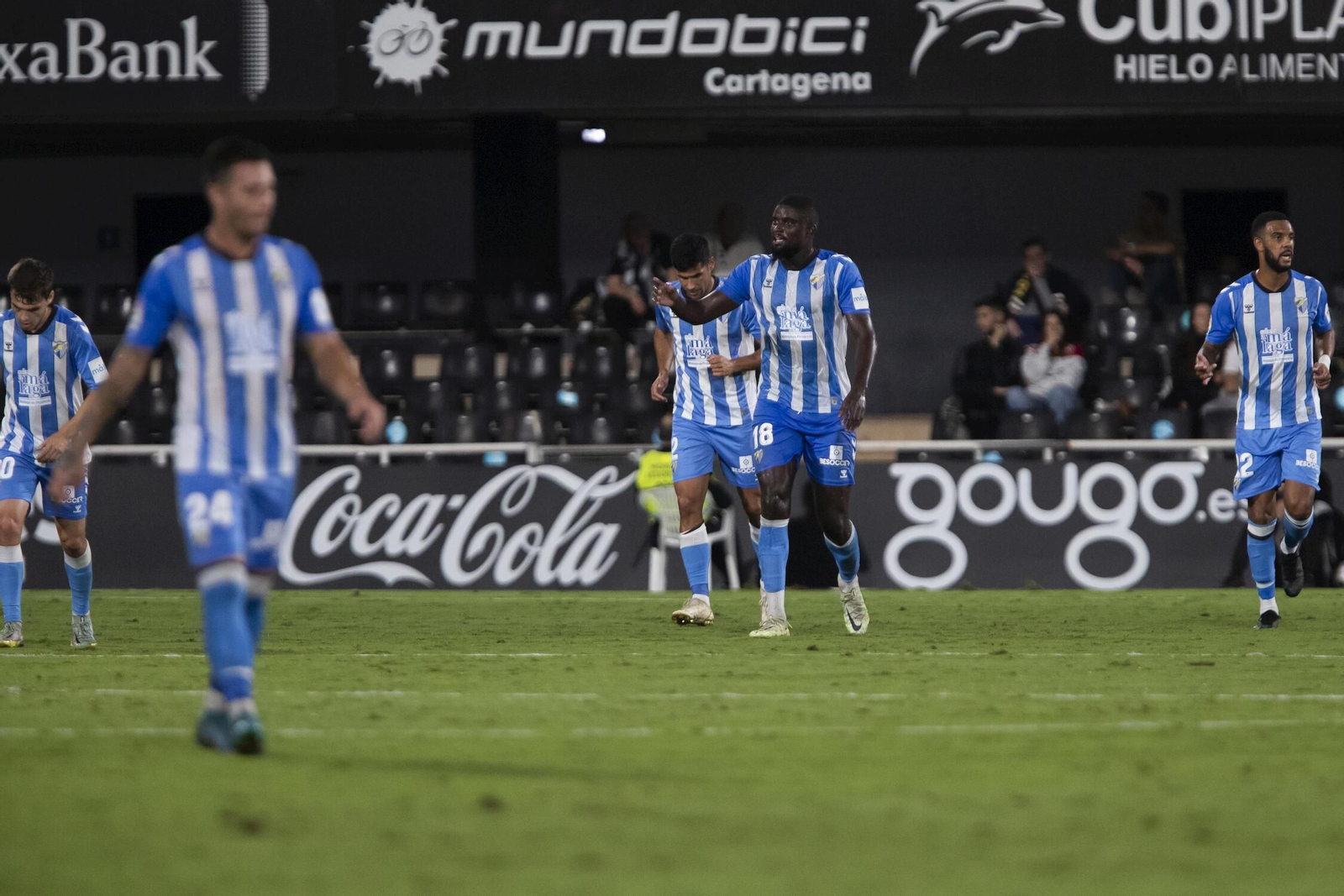 Las fotos del Cartagena-Málaga CF