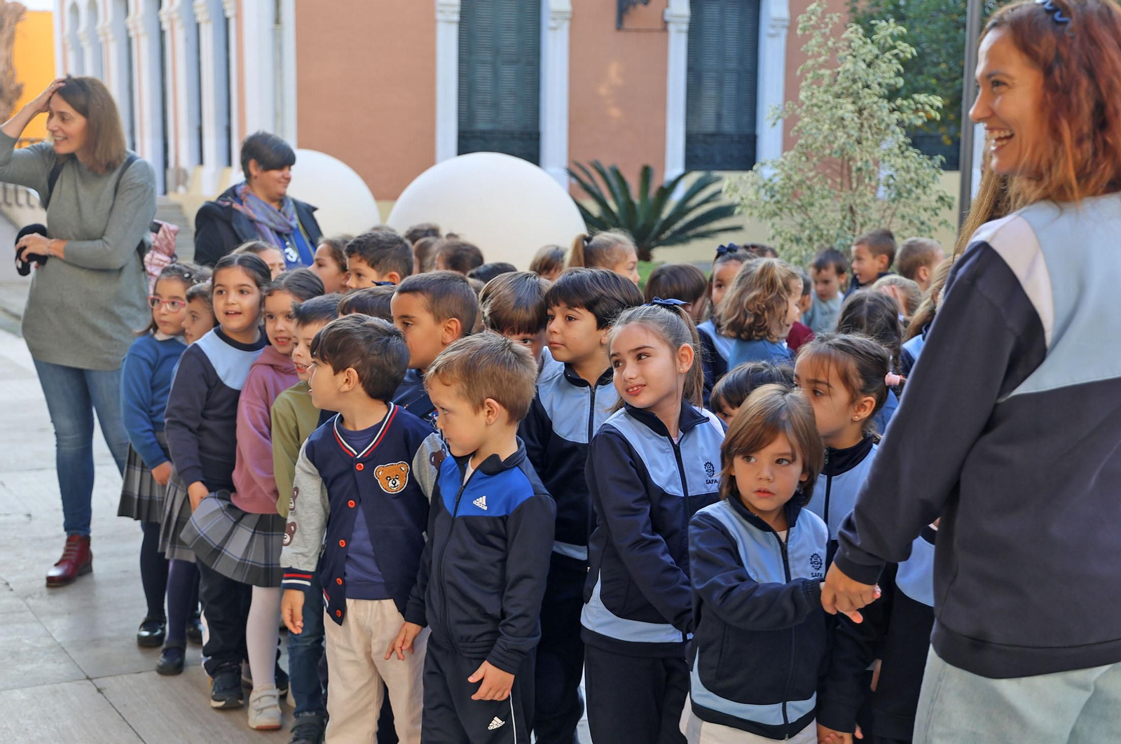 Imágenes de la sección Primera Pantalla para escolares y presentración de películas a concurso del 50 Festival de Huelva Cine Iberoamericano