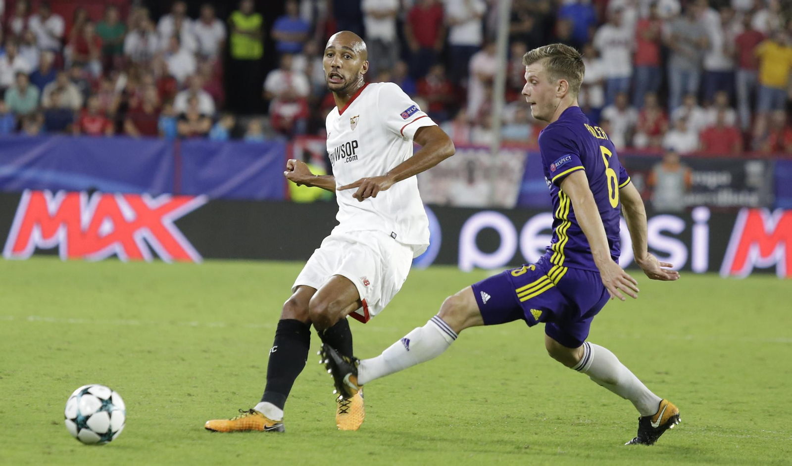 Las imágenes del Sevilla-Maribor.