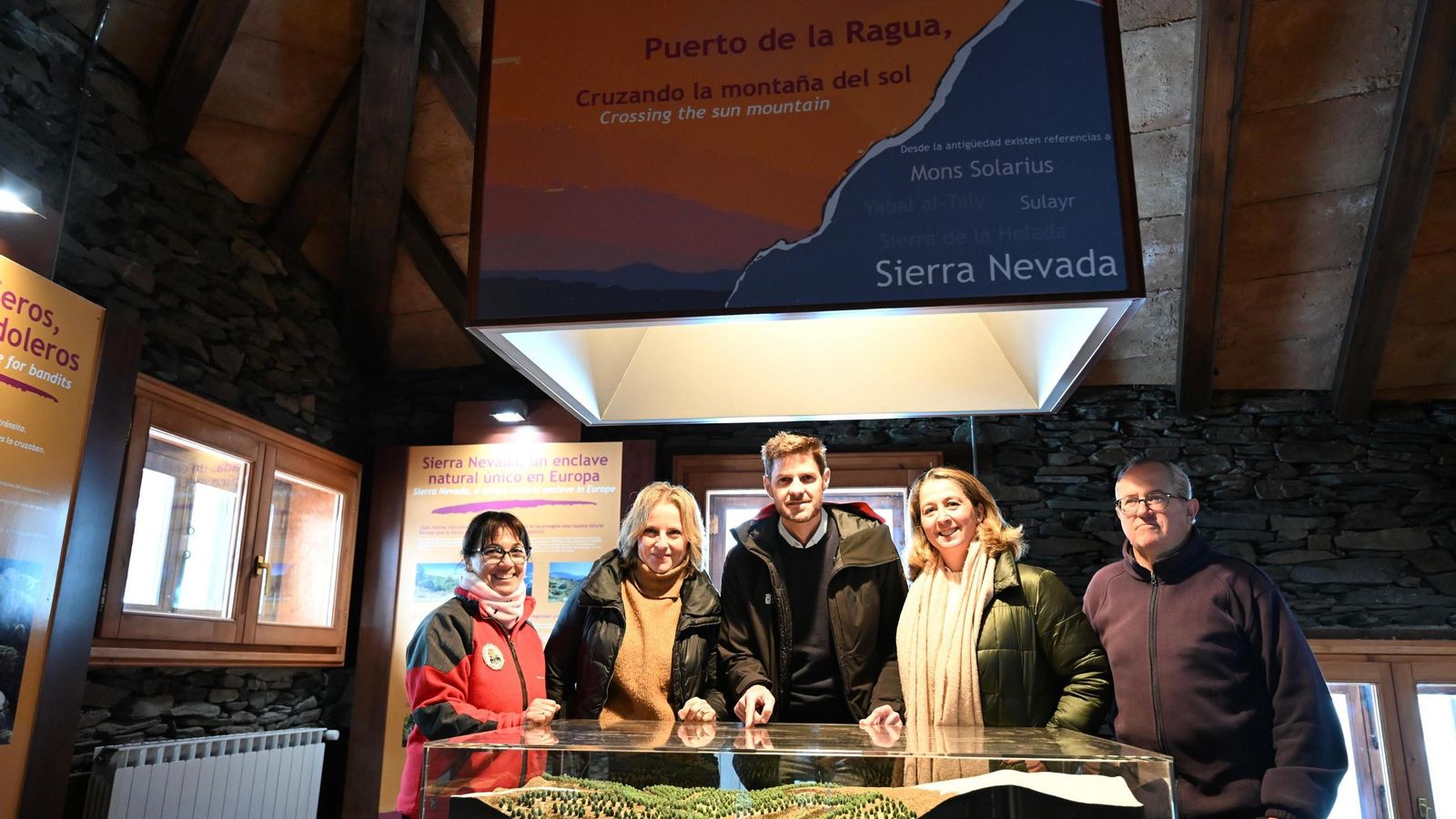 Inauguración del Punto de Información del Puerto de la Ragua.