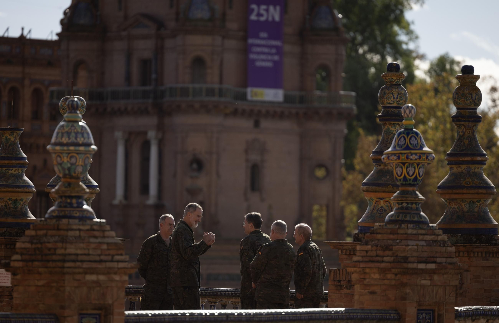 Las fotos de la visita de Felipe Vl a Capitanía