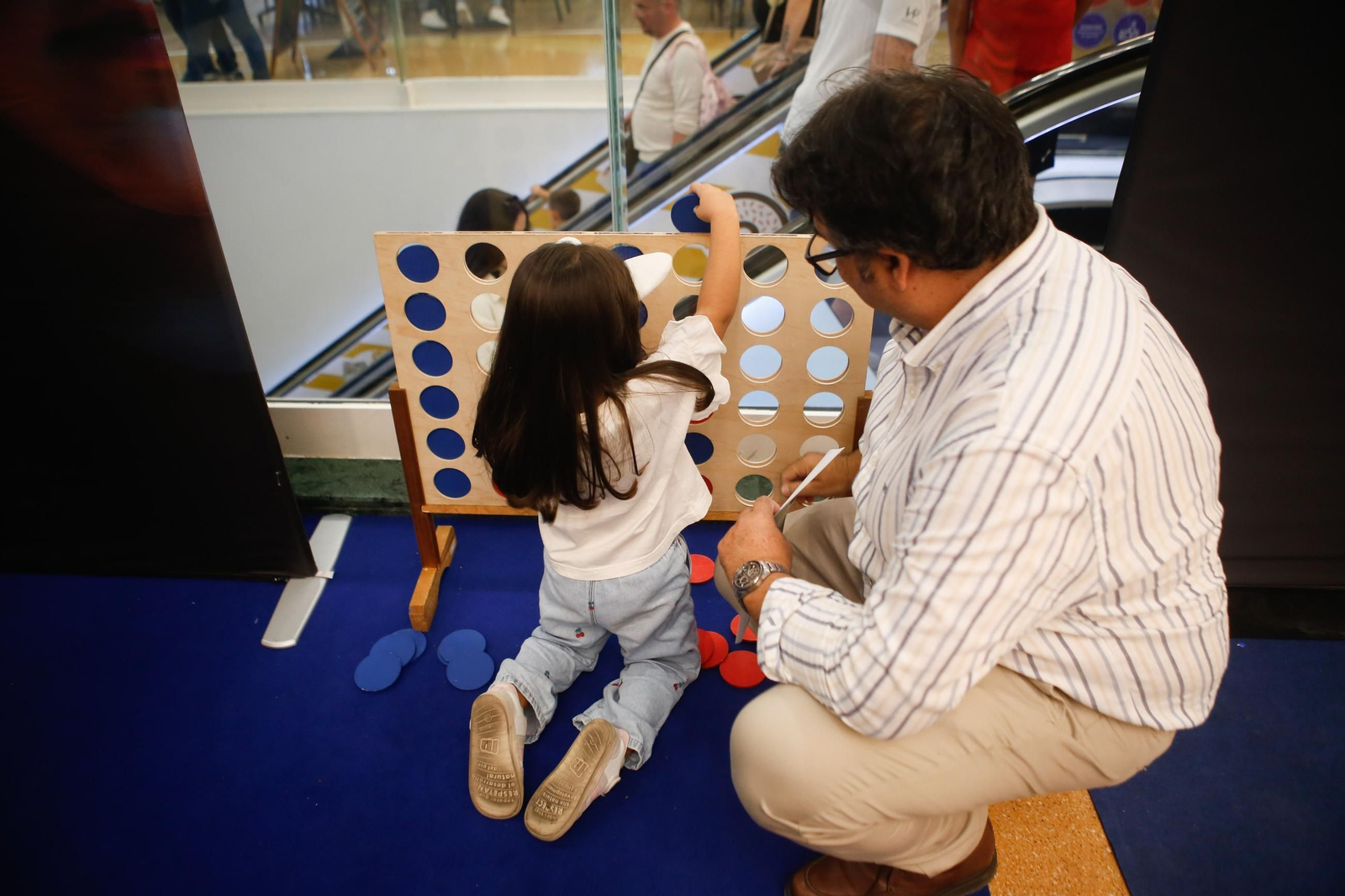 Fotos de la Zona Cero Pantallas del Centro Comercial Puerta Europa de Algeciras