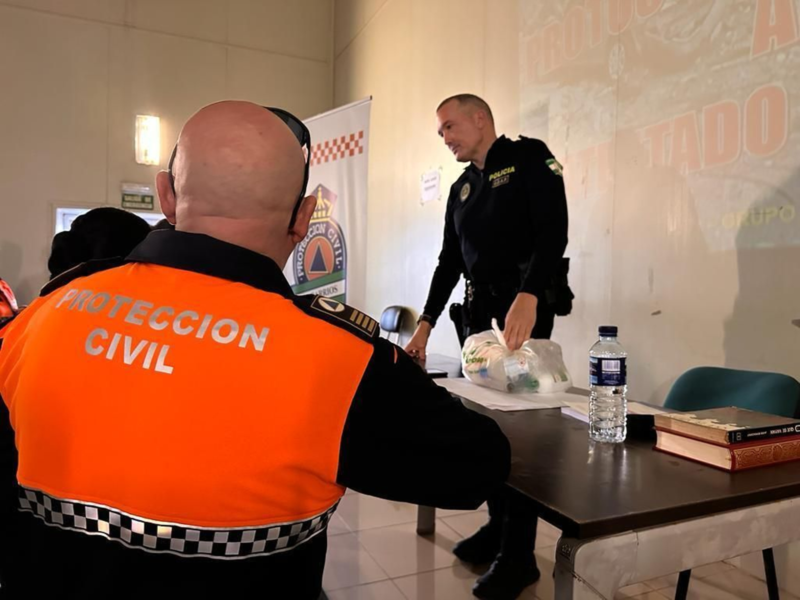 Daniel Rodríguez, durante el taller.