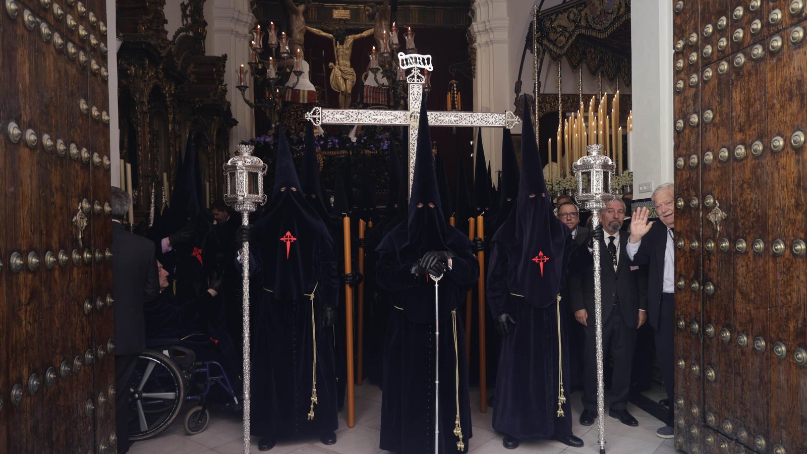 Una imagen de la hermandad de la Carretería