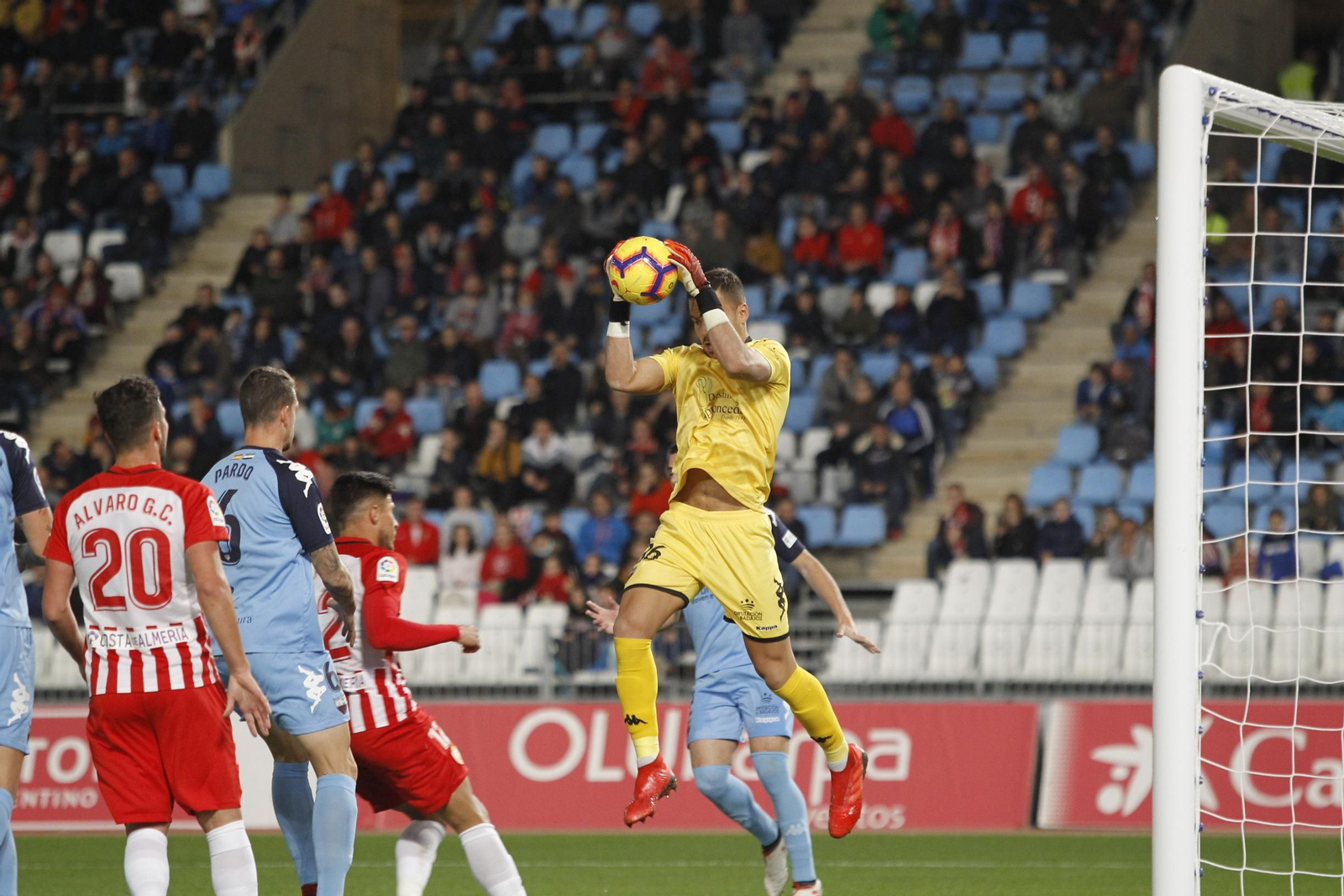Las imágenes del UD Almería-Extremadura