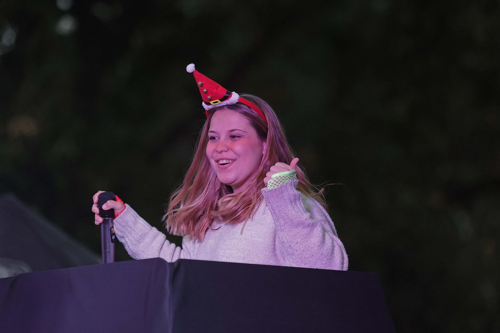 Las fotos del cantajuegos navideño en el Parque María Cristina de Algeciras