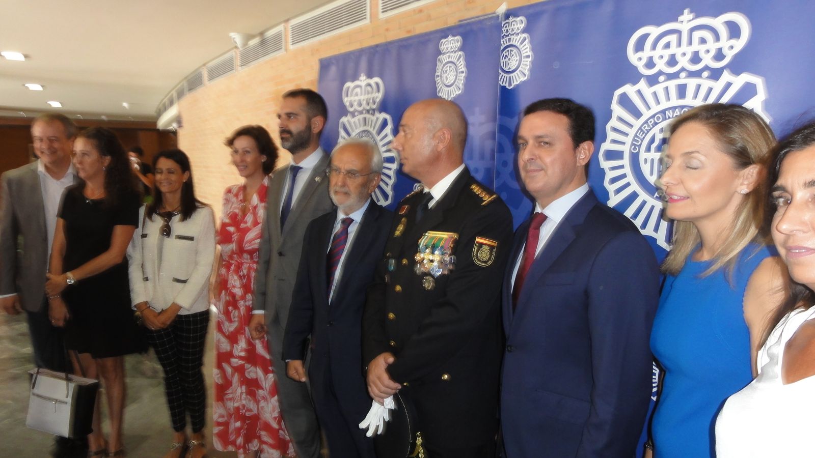 Las principales autoridades de la provincia respaldaron a la Policía Nacional.