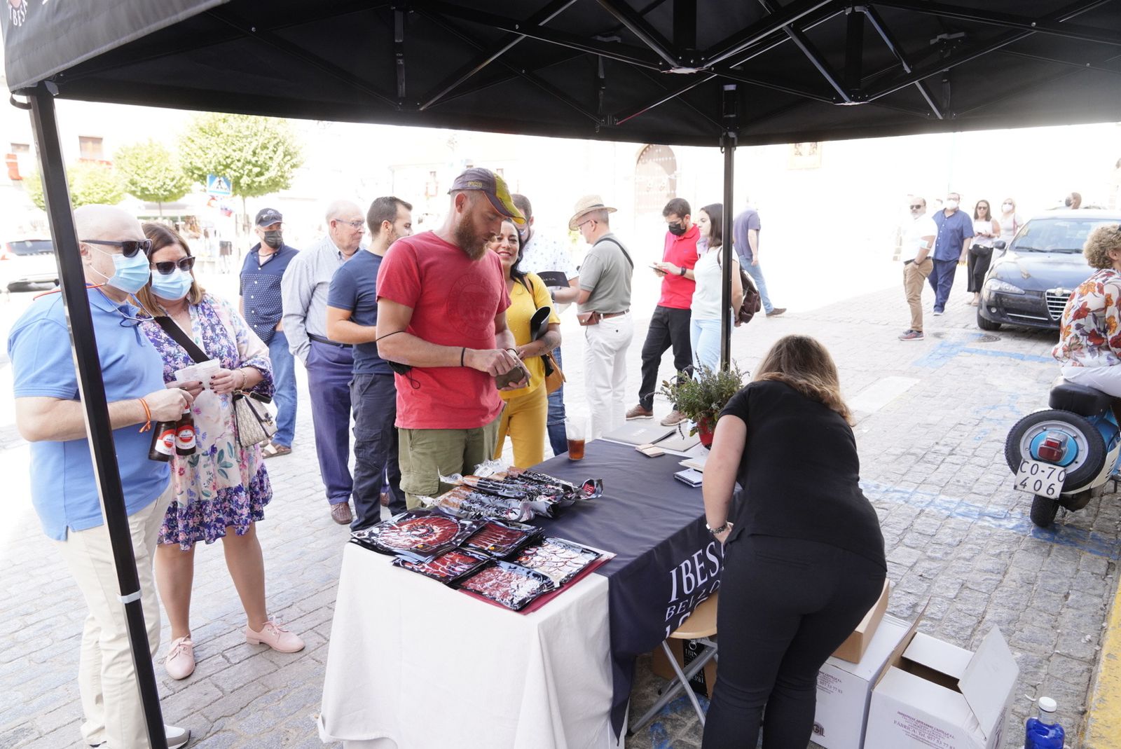 La última jornada de la Feria del Jamón de Villanueva de Córdoba, en fotografías