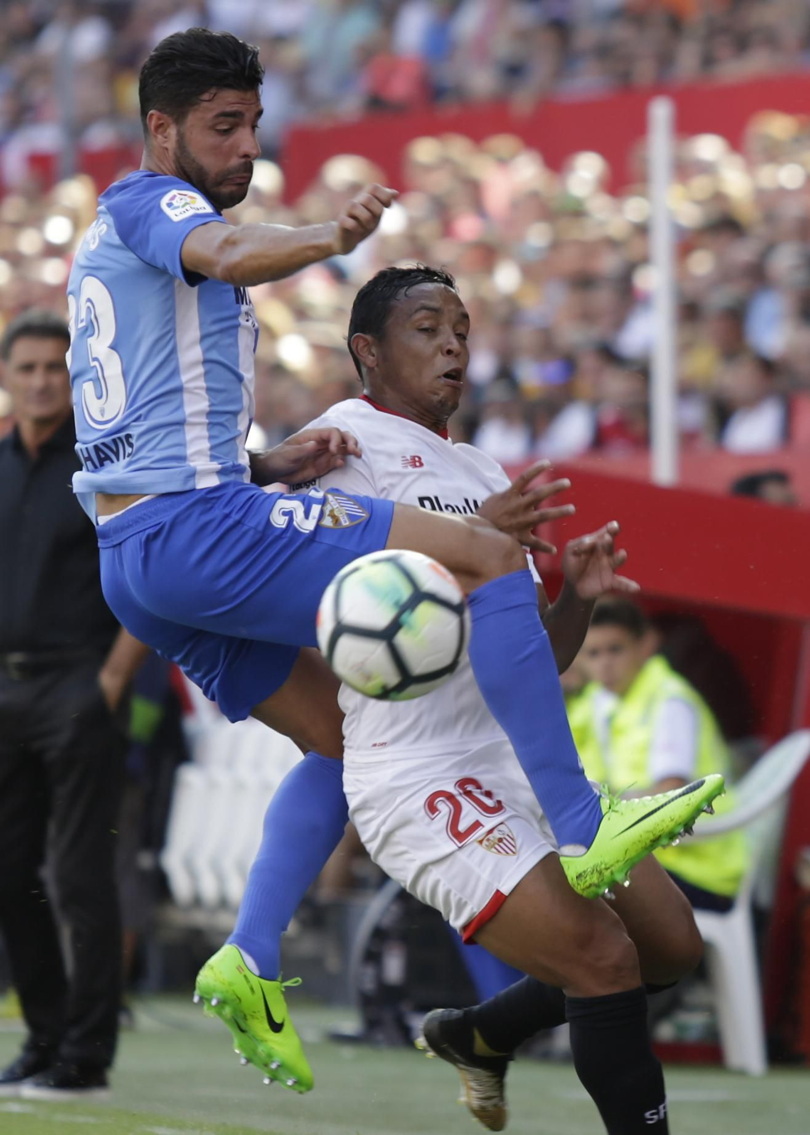 El Sevilla FC-Málaga FC, en imágenes