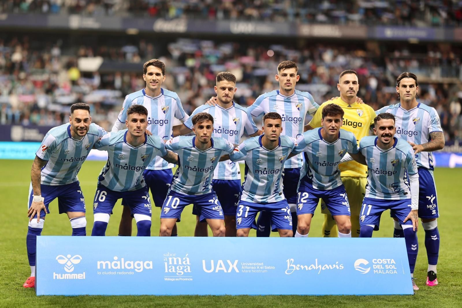 El Málaga CF-Córdoba, en fotos