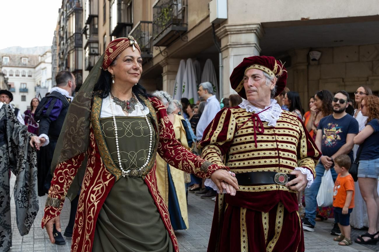 Desfile conmemorativo por el 1.200 aniversario de la capitalidad de Jaén