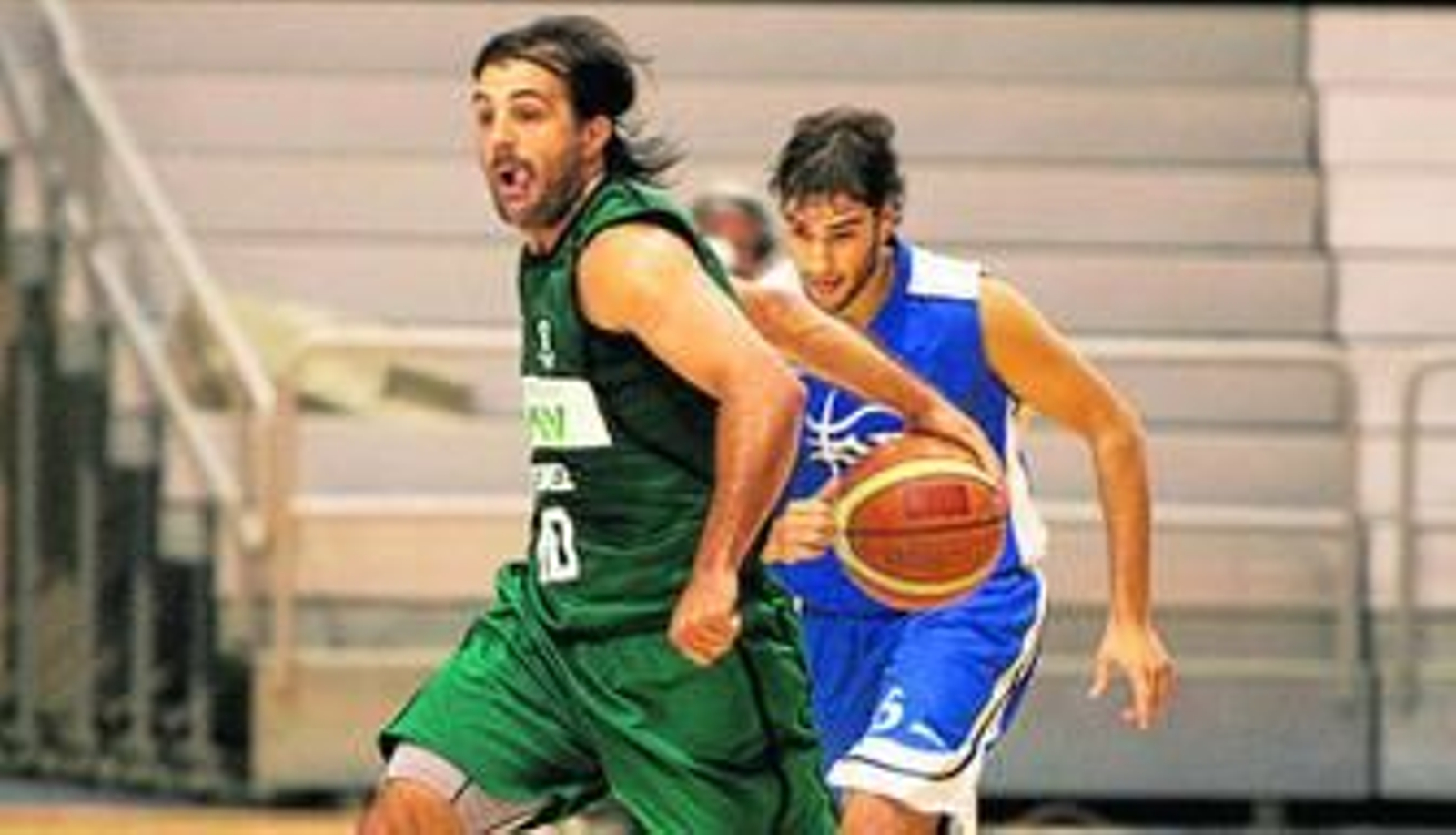 Julián Horacio López, en un partido con el DKV Jerez durante la temporada 2009/10.