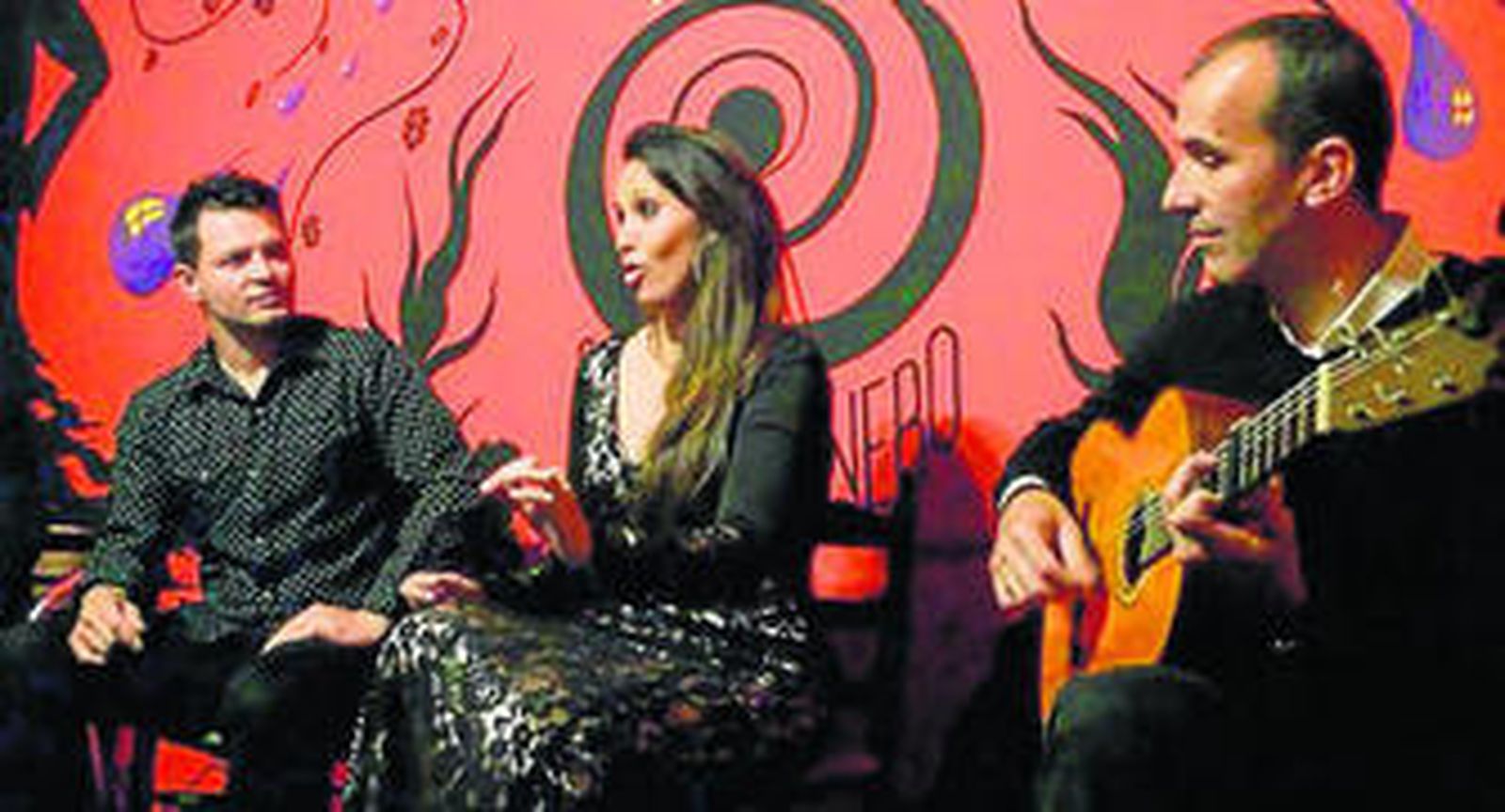 Alfonso García Corbi, Ana García Caro y Manuel Rodríguez.