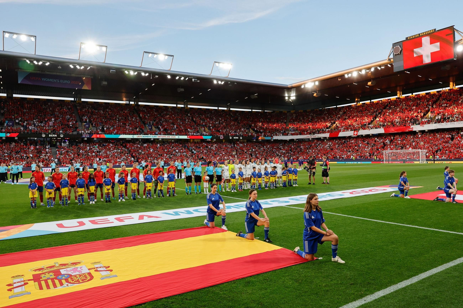 Las mejores fotos del España - Suiza en la Eurocopa femenina