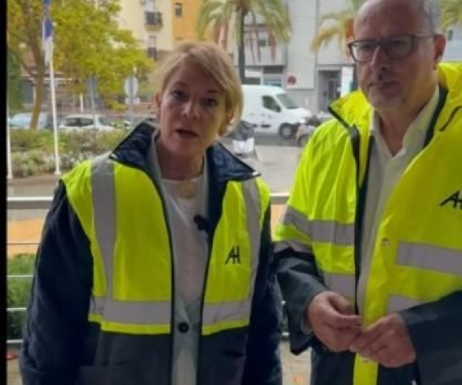 La alcaldesa de Huelva.