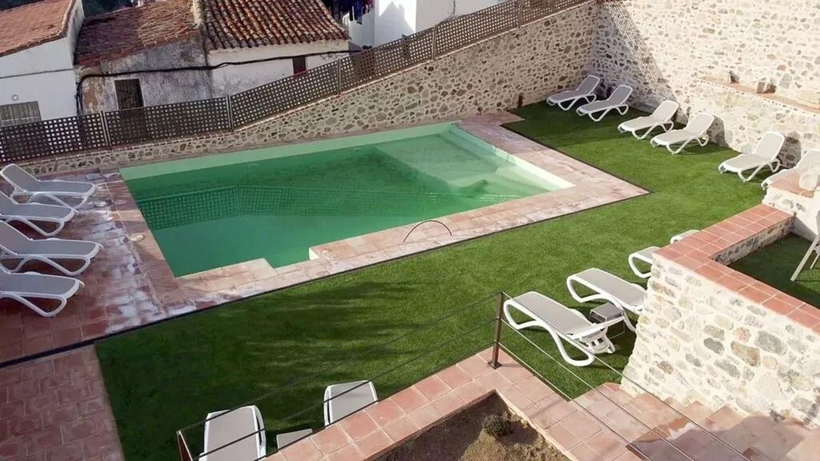 Piscina de agua salina