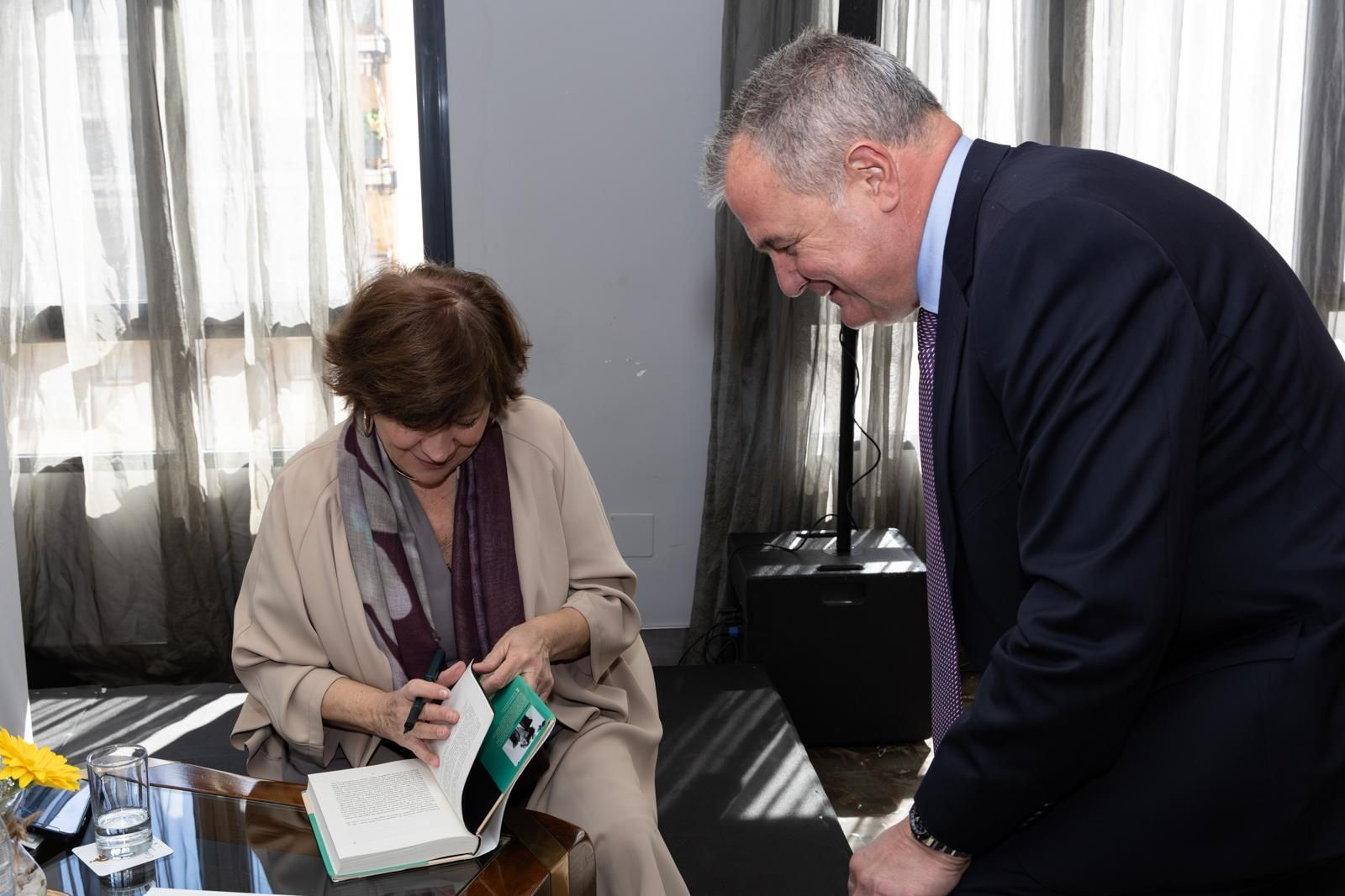 Presentación de Nativel Preciado de su reciente novela 'Palabras para Olivia'