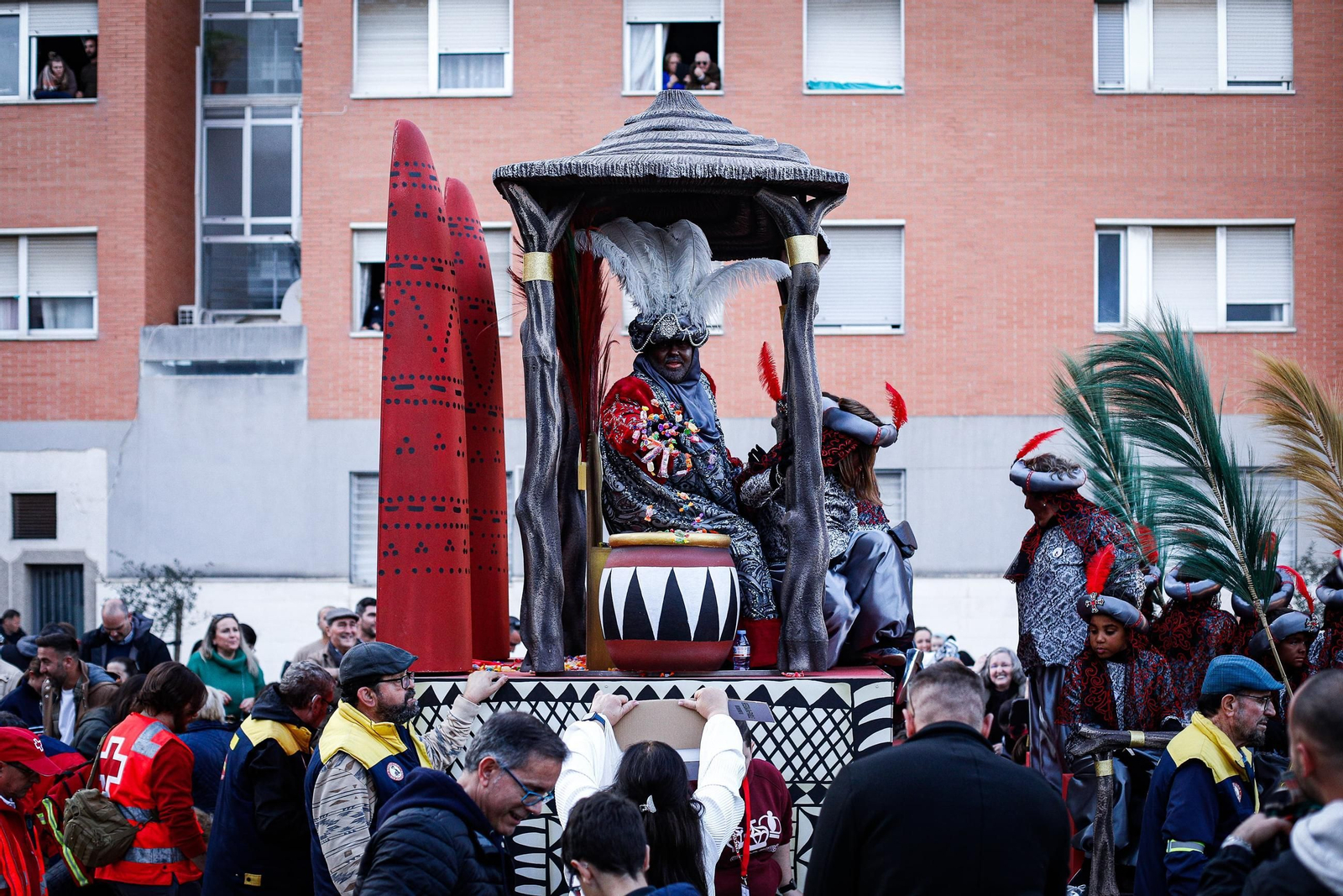 Las imágenes de la cabalgata de SS.MM. los Reyes Magos en Chiclana