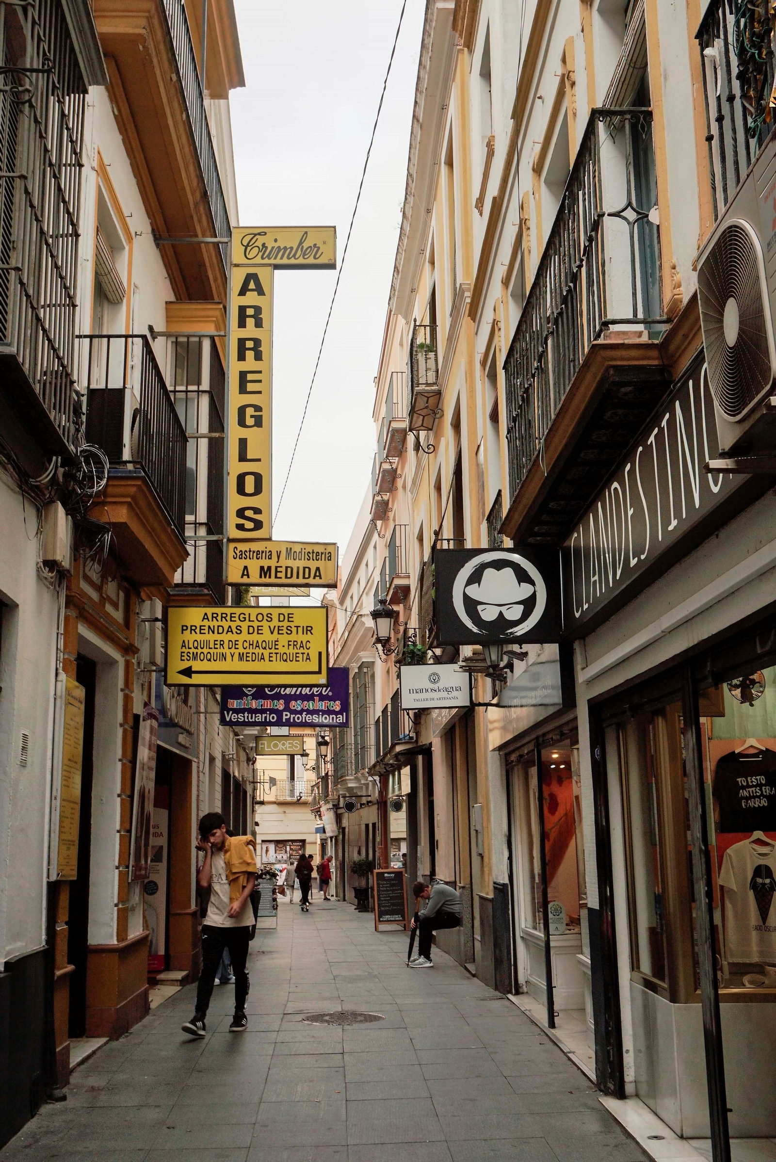 La calle José Gestoso.