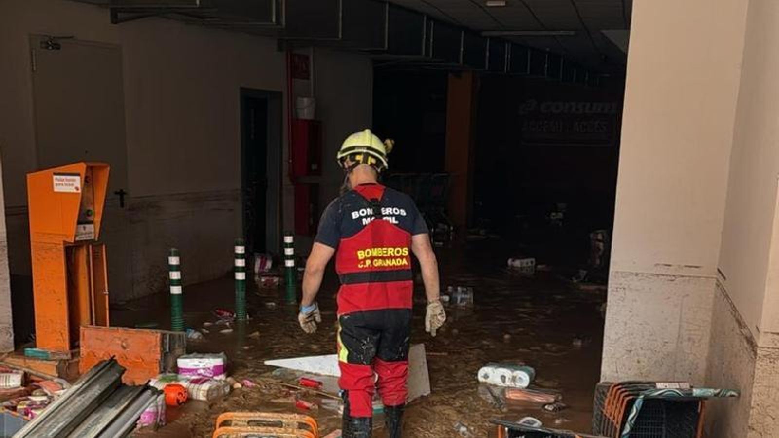 Un bombero de Motril en Alfafar