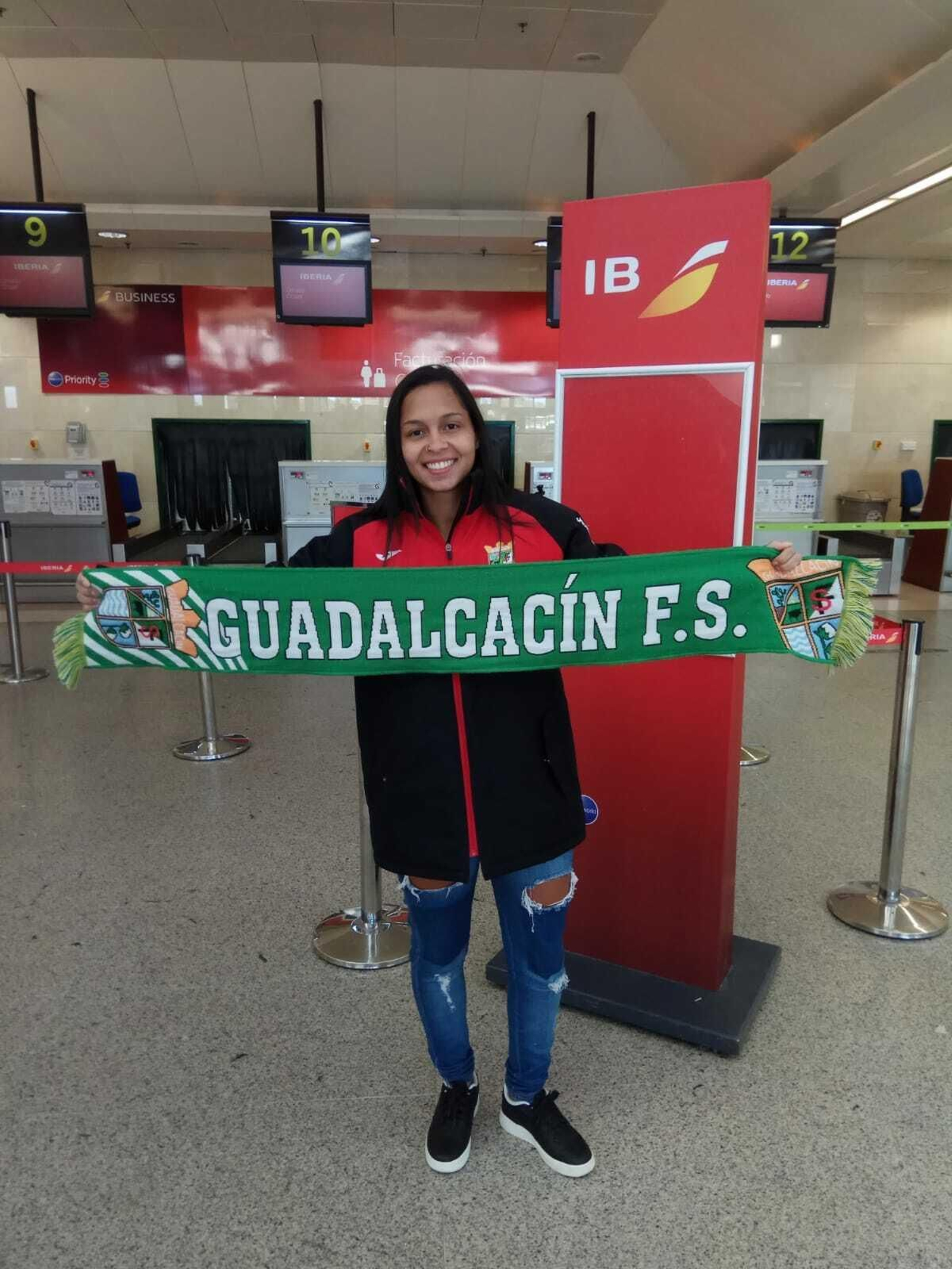 Fernanda debutará este sábado con el Guadalcacín FSF.