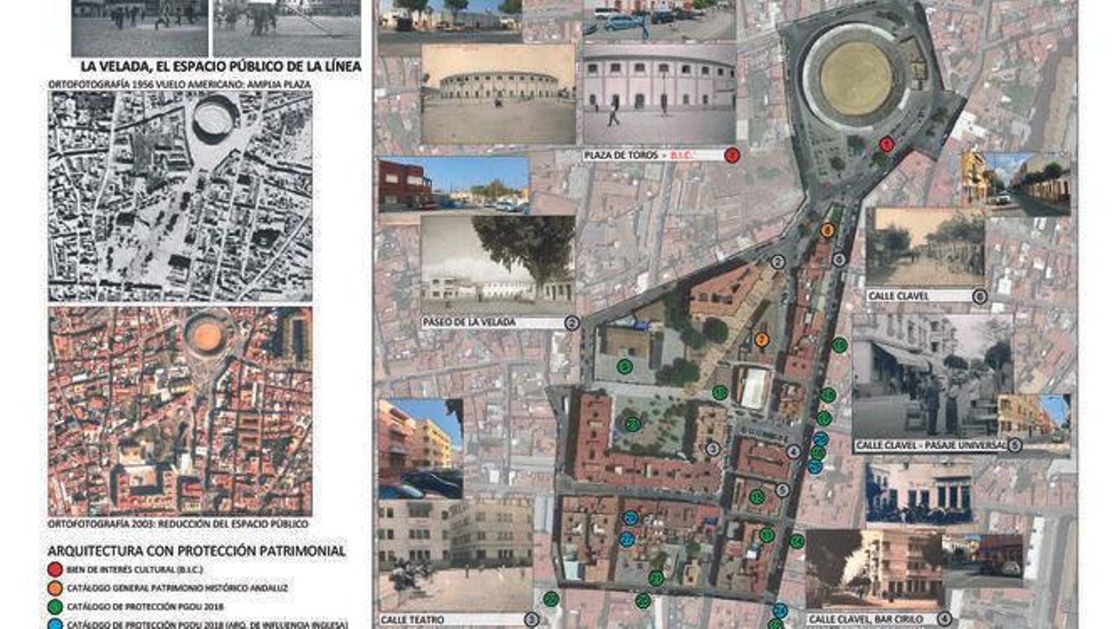 La zona de actuación del proyecto.