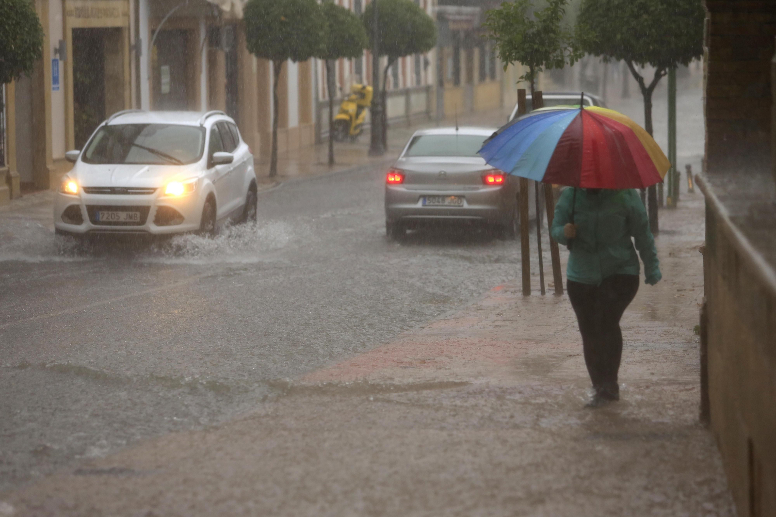 Las fotos de las inundaciones en Ronda