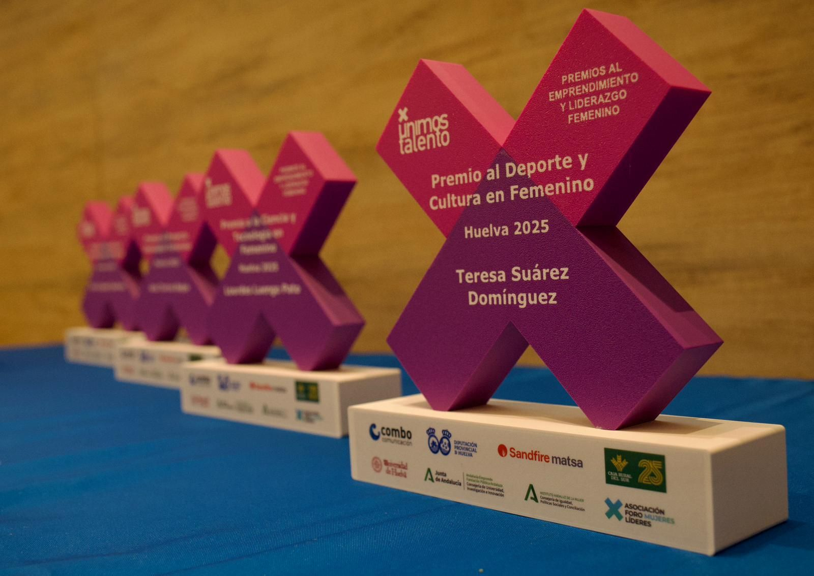 Se entregaron cuatro premios a mujeres onubenses reconocidas por su labor.