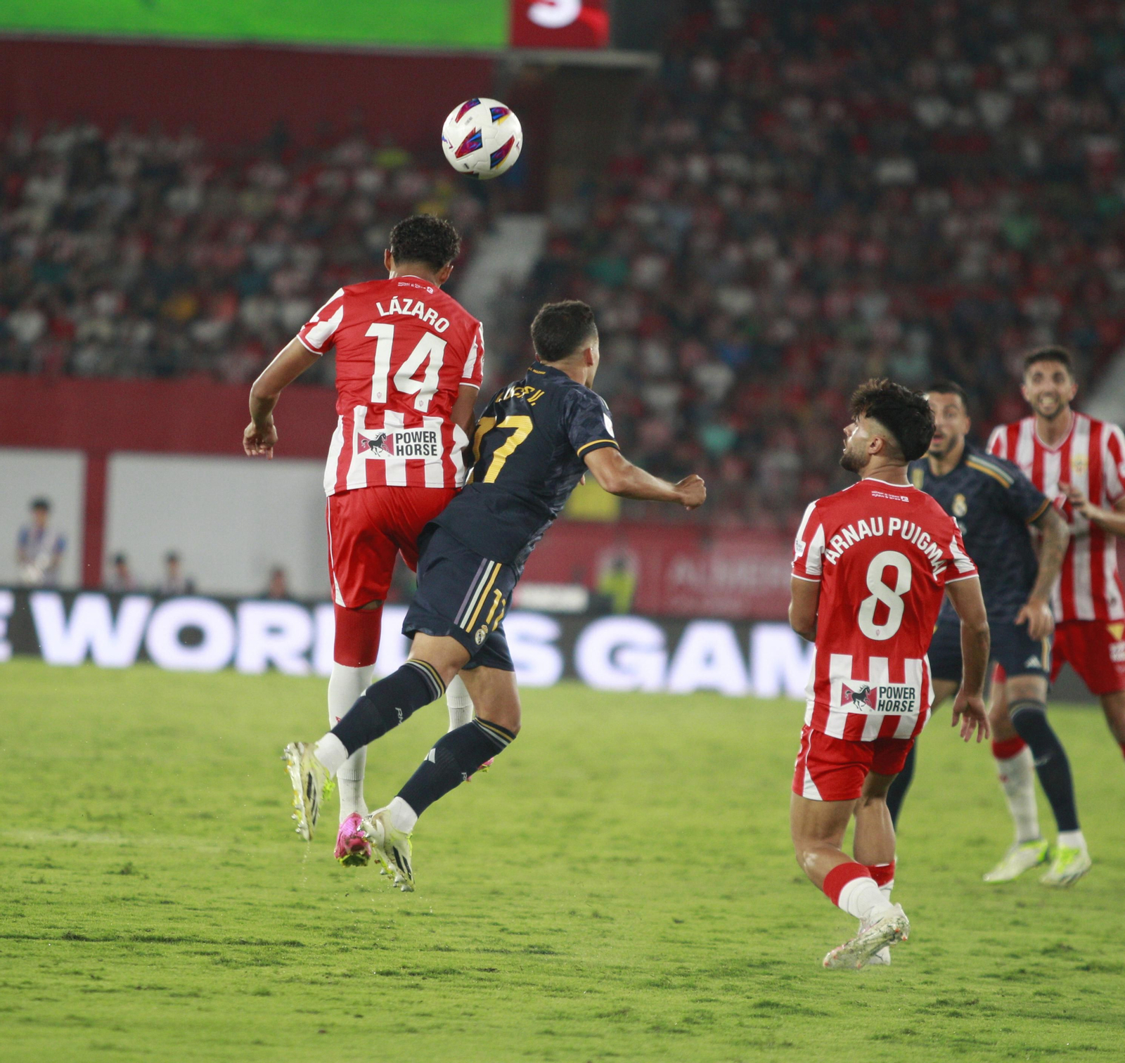 U.D. Almería-Real Madrid en imágenes