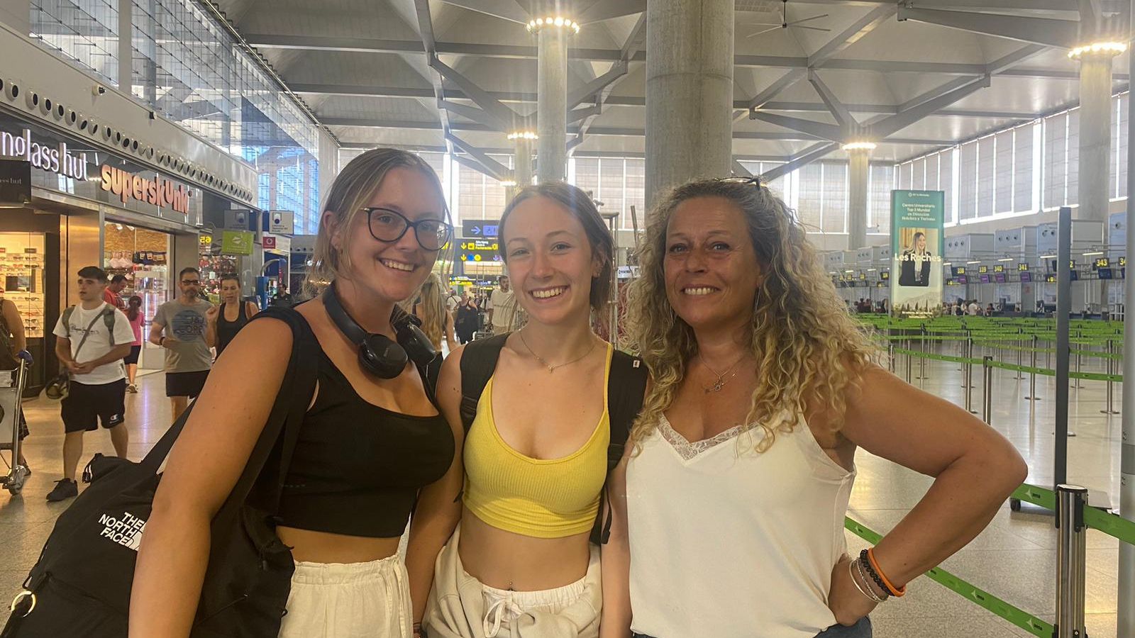 Sonia Fernández, Alba Jiménez y Marina Jiménez