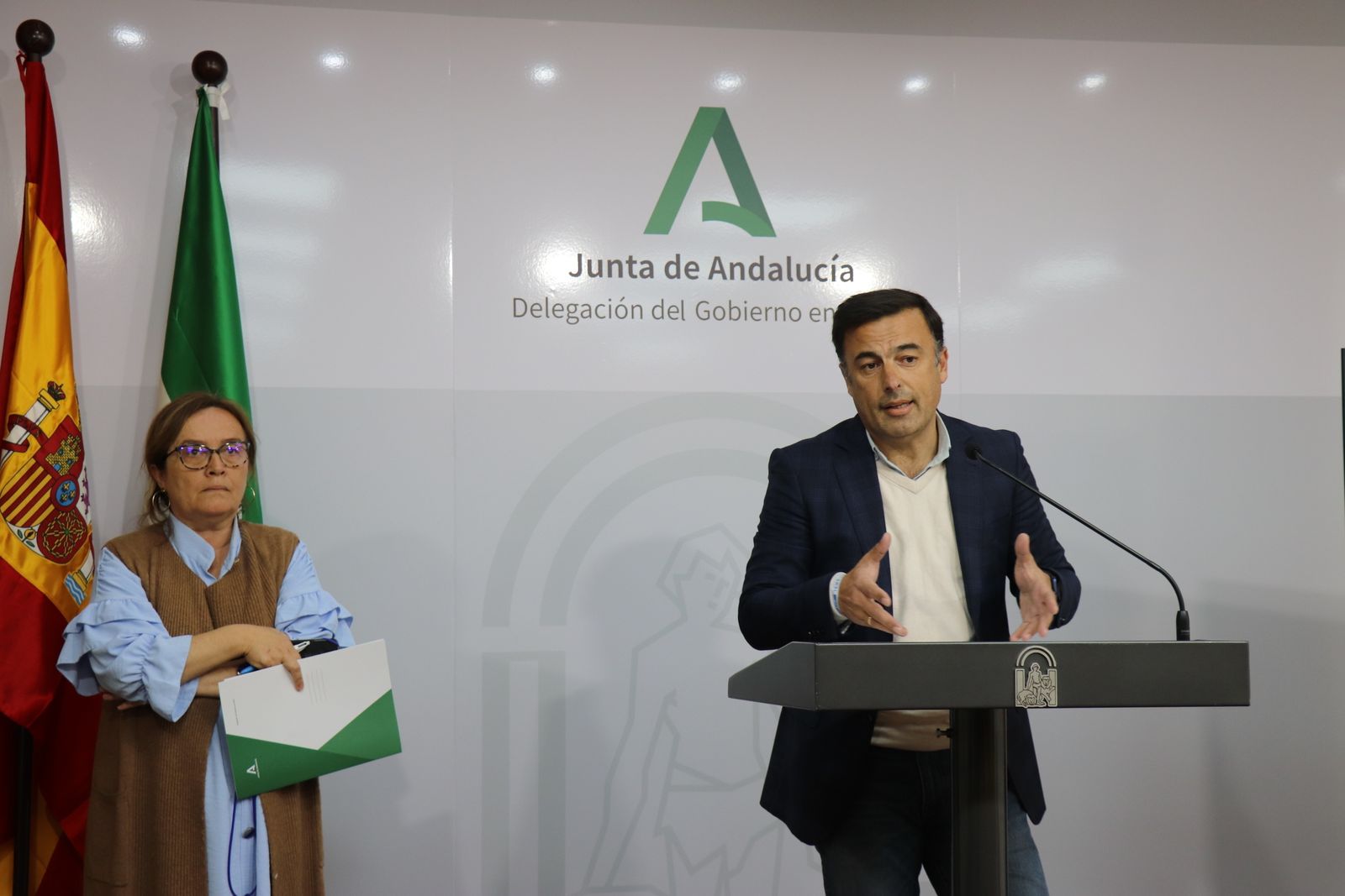 El delegado de Agricultura, Pesca, Agua y Desarrollo Rural de la Junta de Andalucía en Cádiz, David Gil.