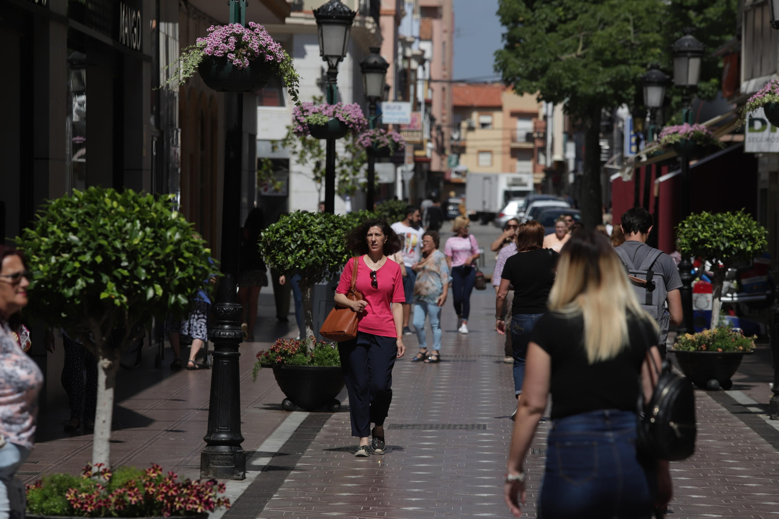La calle Real de La Línea, esta semana