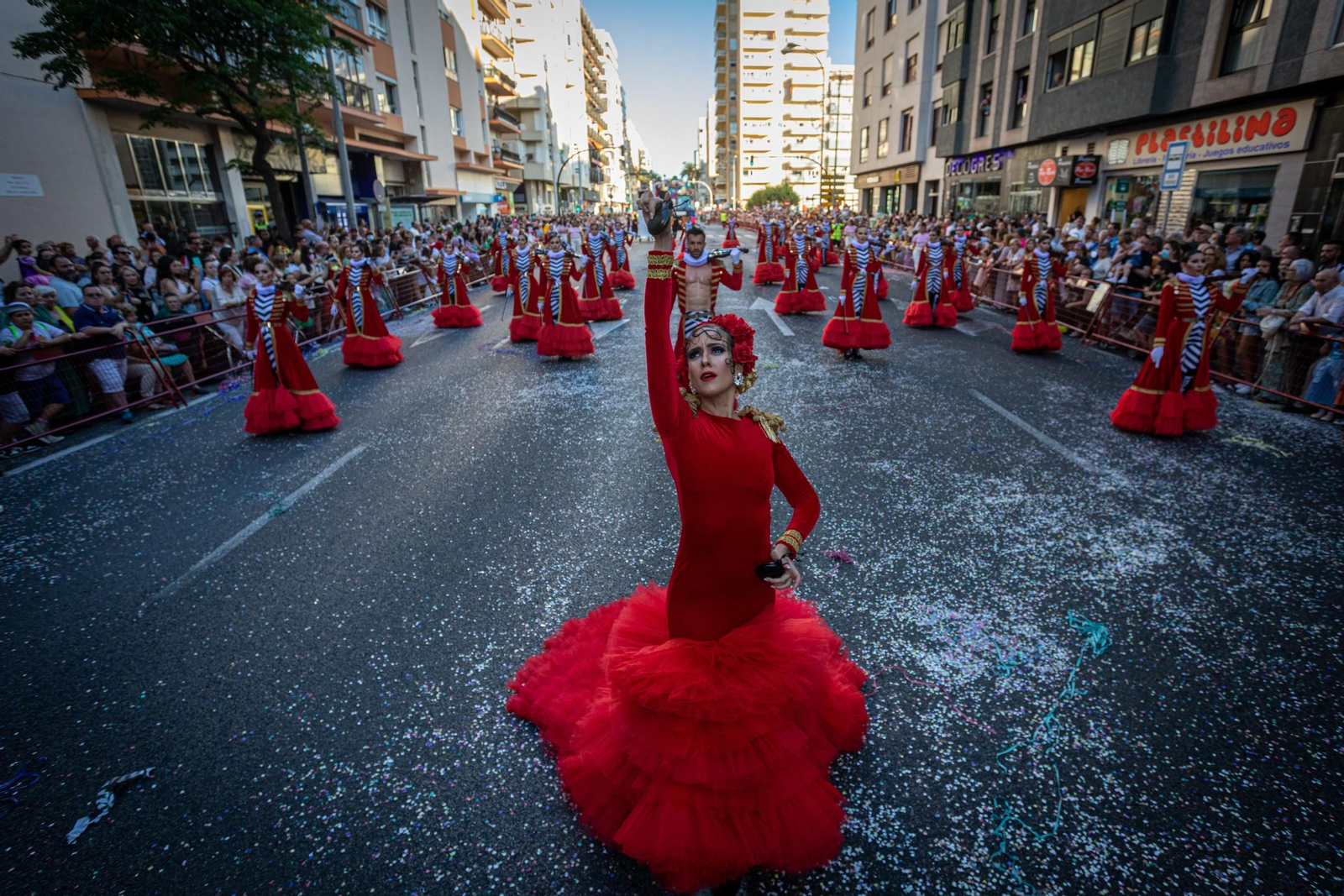 La cabalgata del Carnaval de Cádiz 2022, en imágenes