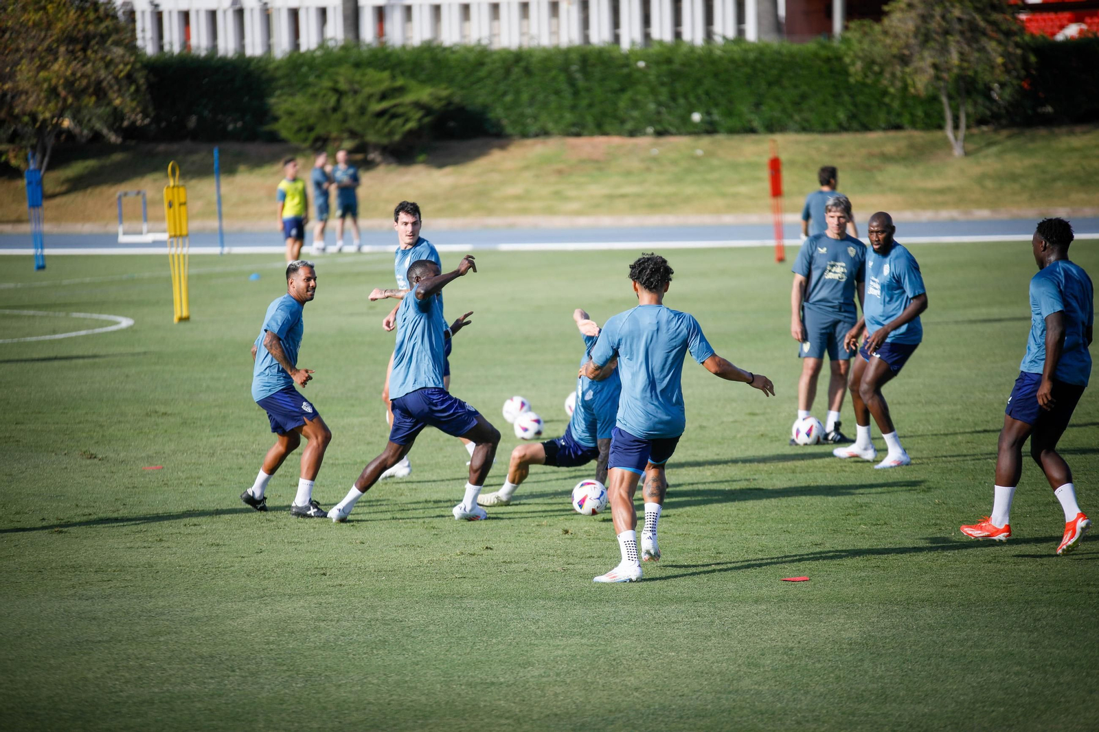 Primer entrenamiento pretemporada del Almería, en imágenes