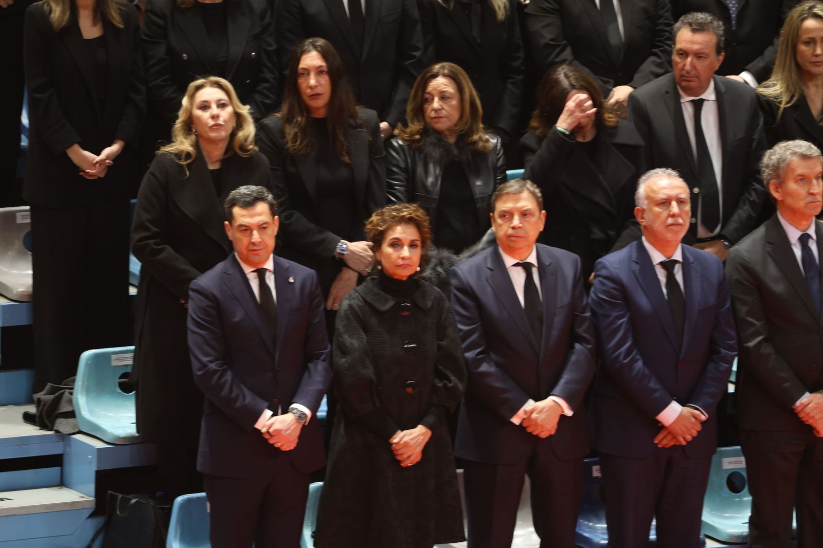 Fotografías de la misa funeral por las víctimas del accidente de tren en Adamuz