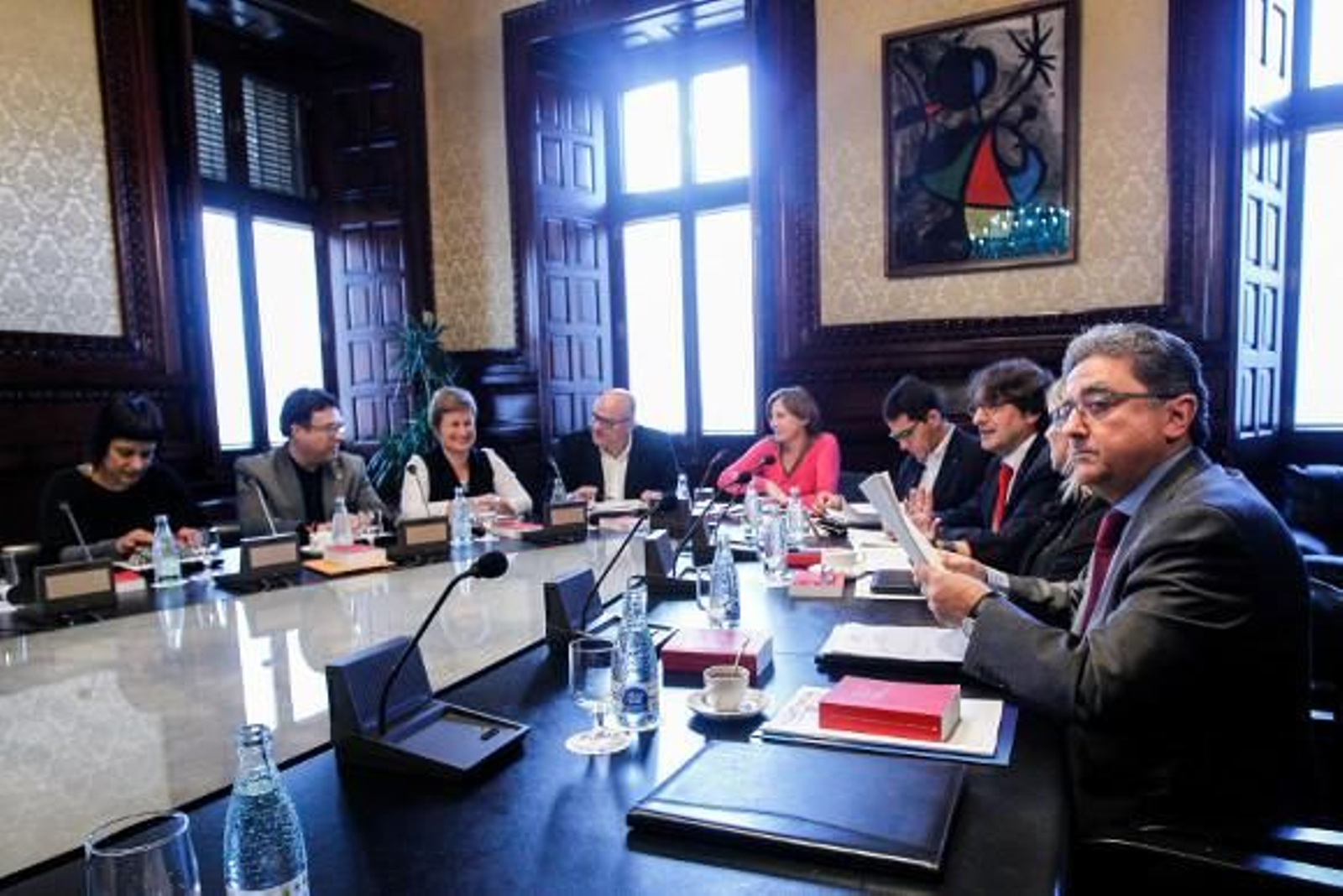 El 'Parlament' tramita la resolución independentista y podría votarse el 9-N