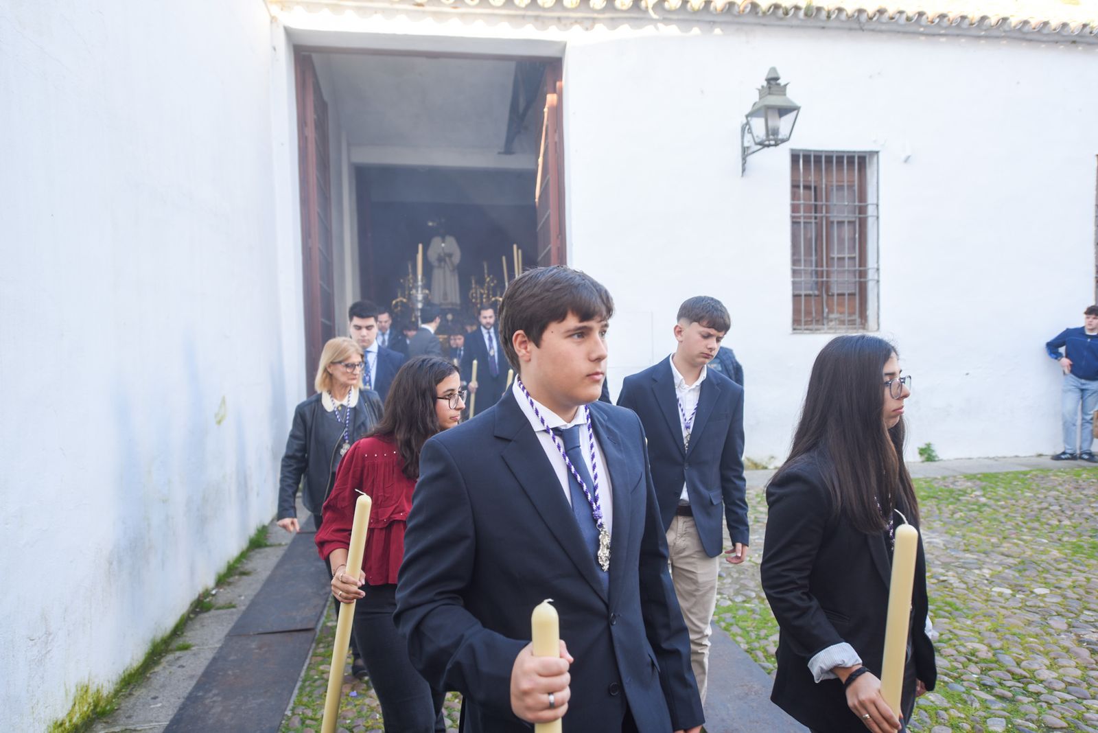El traslado del Señor de la Sangre a la Catedral para el Vía Crucis de las Cofradías, en imágenes