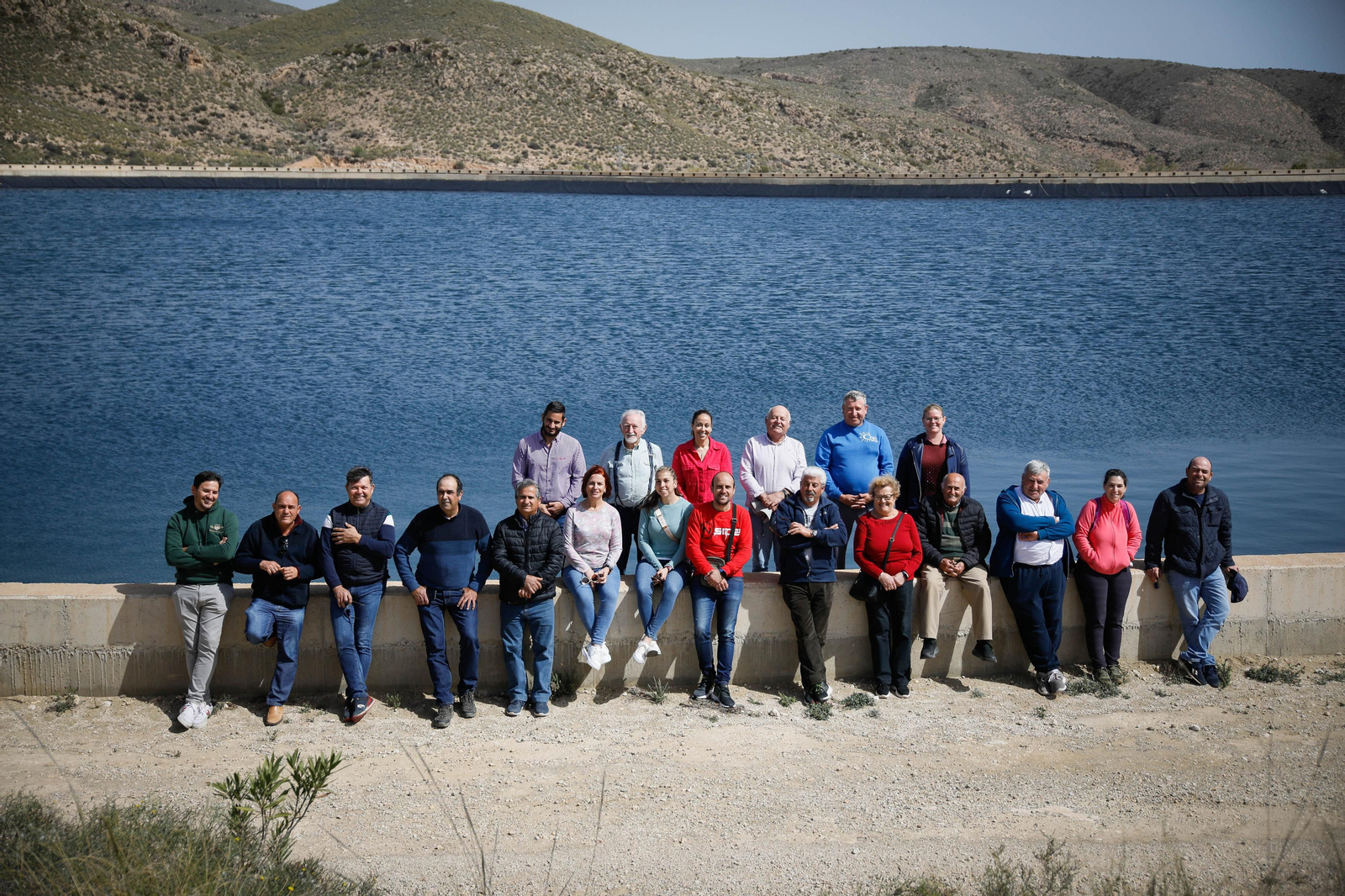 CUCN visita la desaladora de Carboneras y las balsas de Níjar